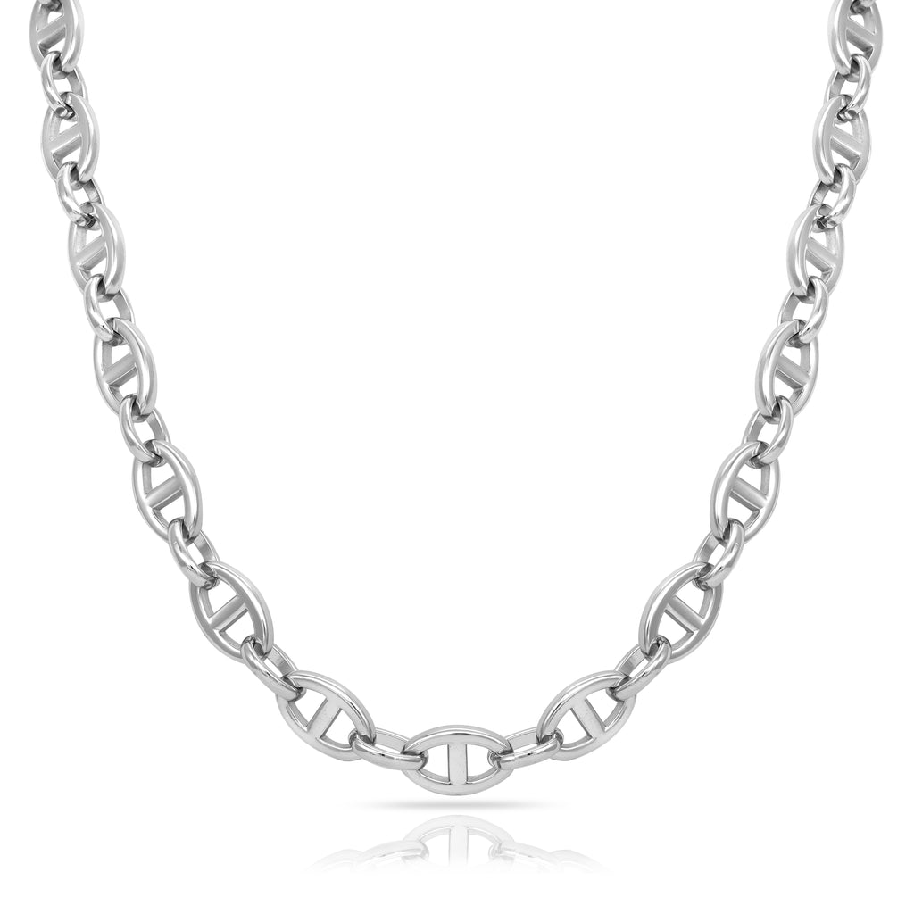 Marinerkette 10mm breit 60cm aus Edelstahl
