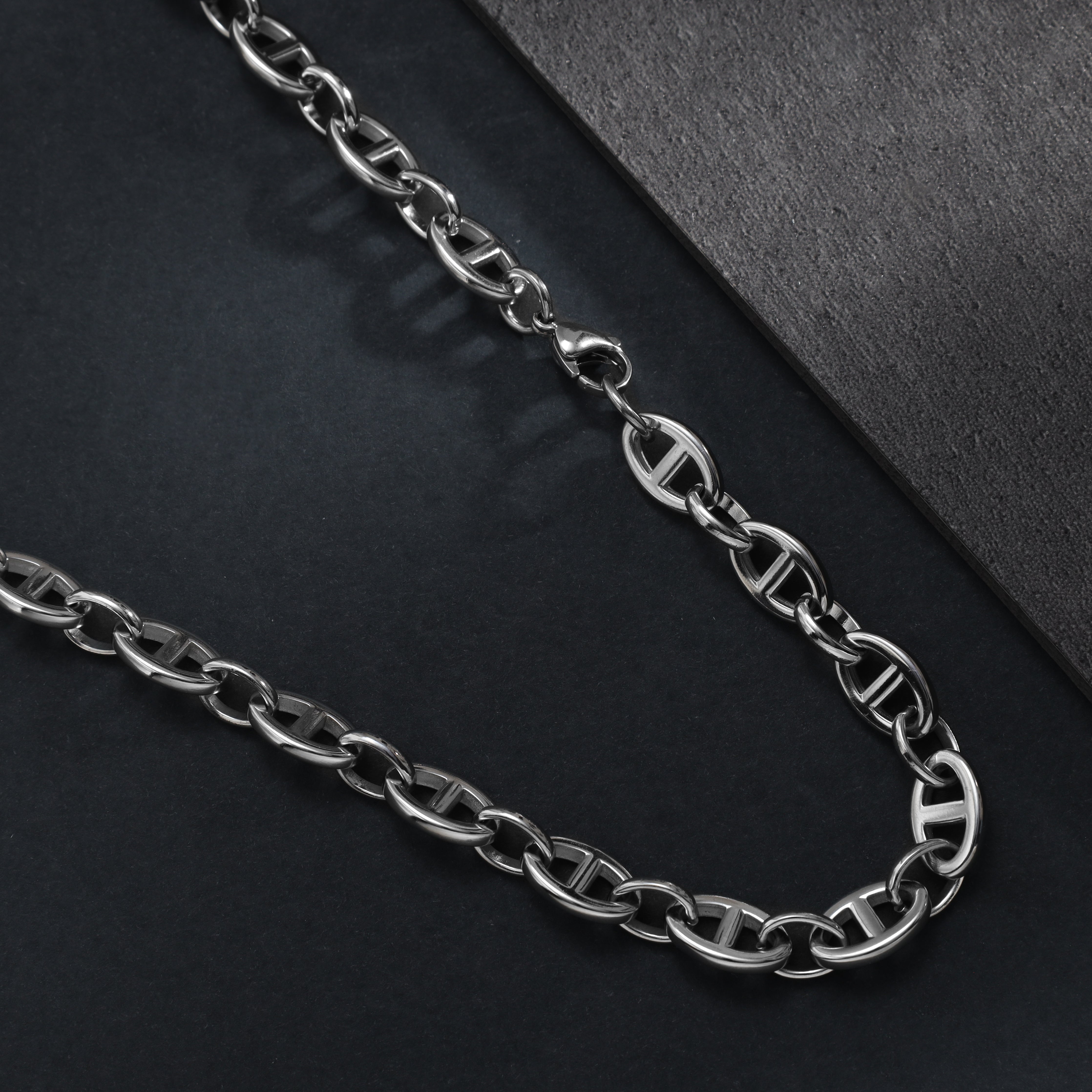 Mariner chain 10mm wide 60cm made of stainless steel 