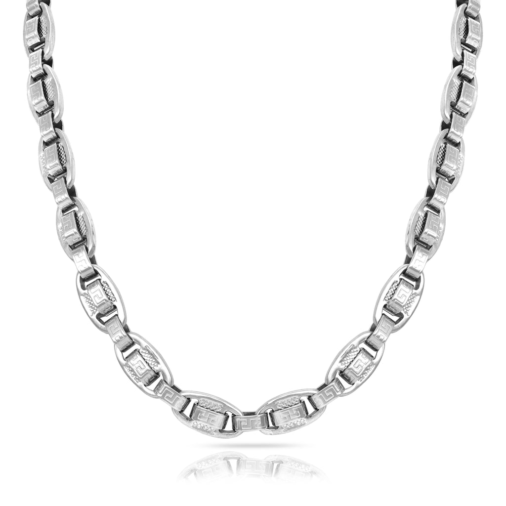 11mm Santorini Design Kette aus Edelstahl