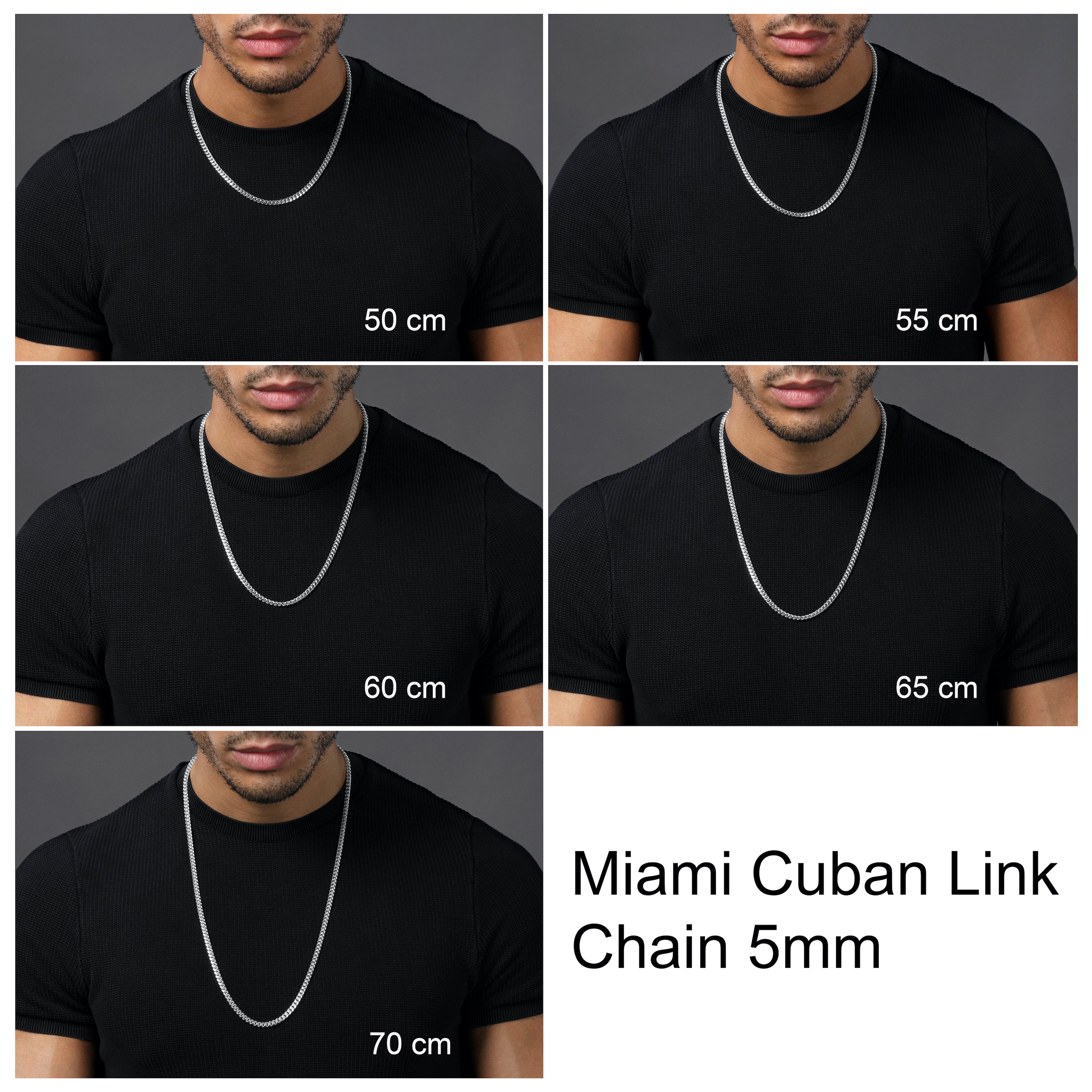 Miami Cuban Link Kette + Kostenloser Anhänger - Taipan Schmuck