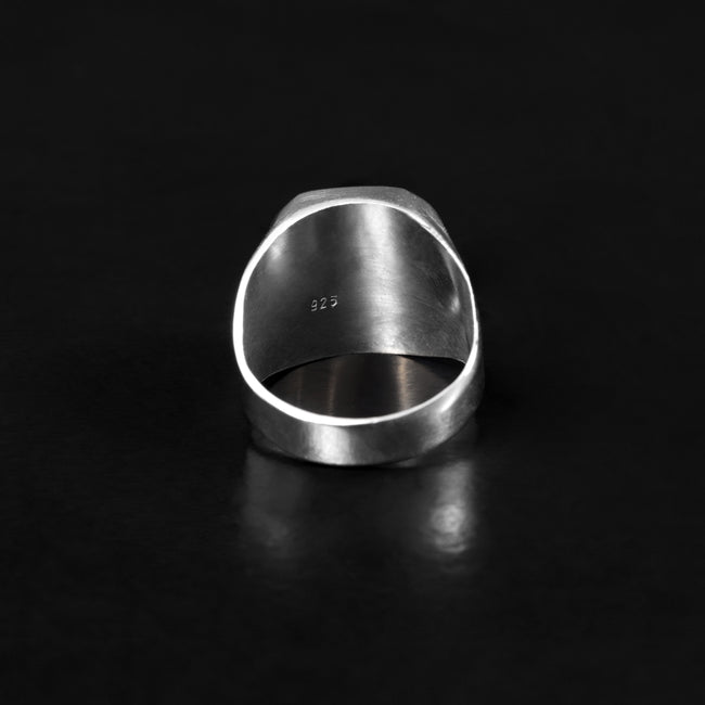 4. Bild von Siegelring Silberring aus 925 Sterlingsilber Größe 7-10