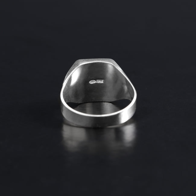 3. Bild von Siegelring Silberring aus 925 Sterlingsilber Größe 7-9