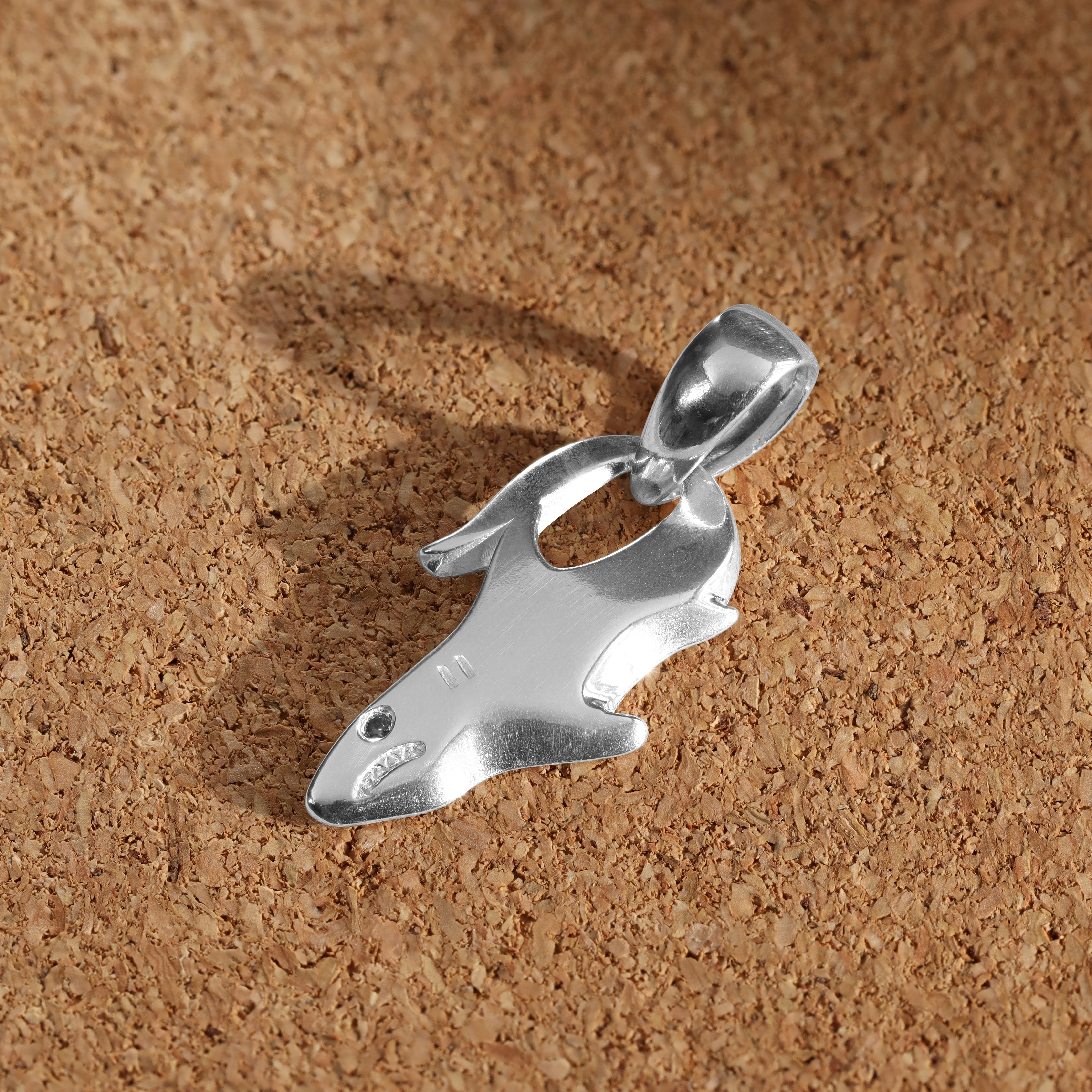 Hai Shark Anhänger aus 925 Sterlingsilber