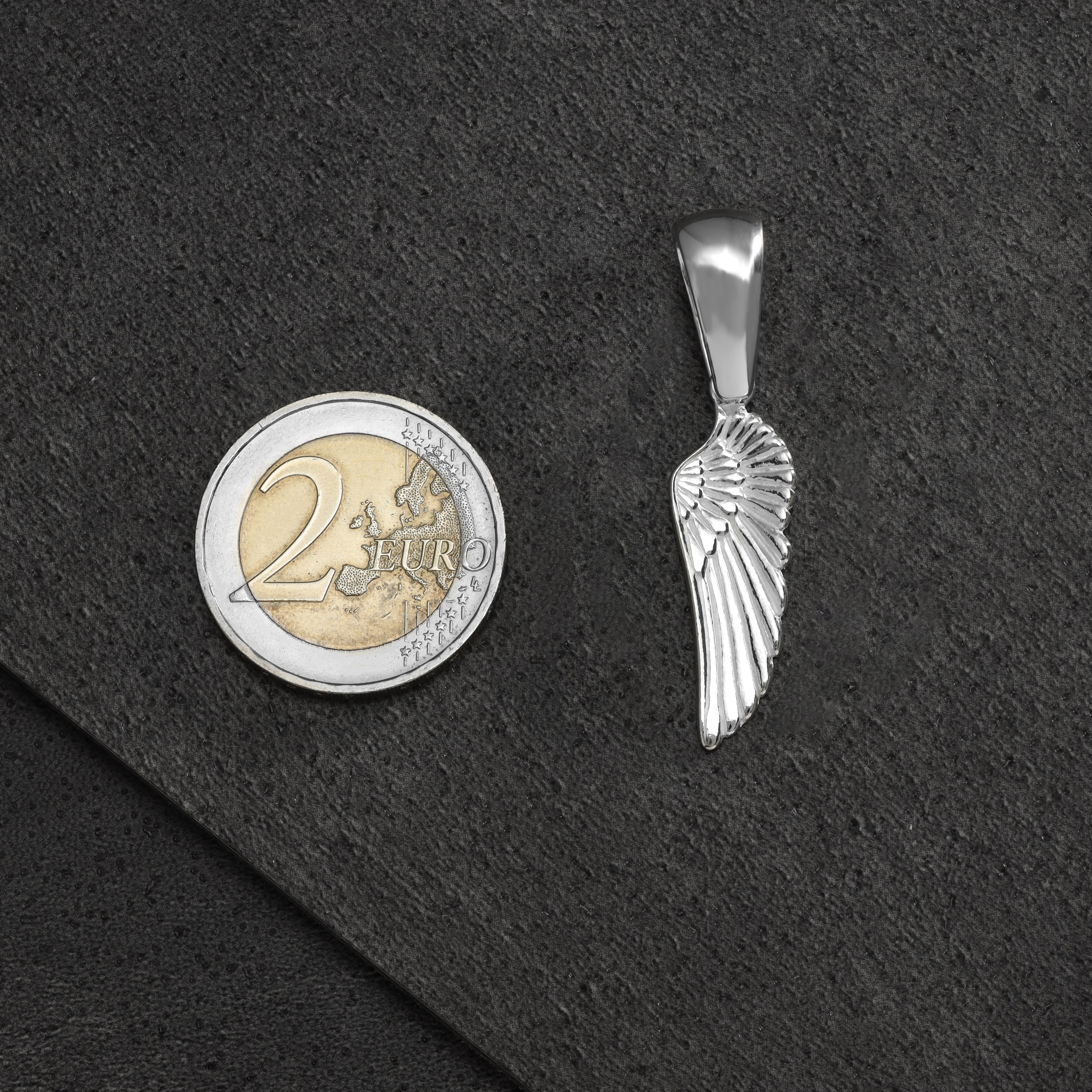 Wing pendant made of 925 sterling silver (PE472) "oriental dream" 