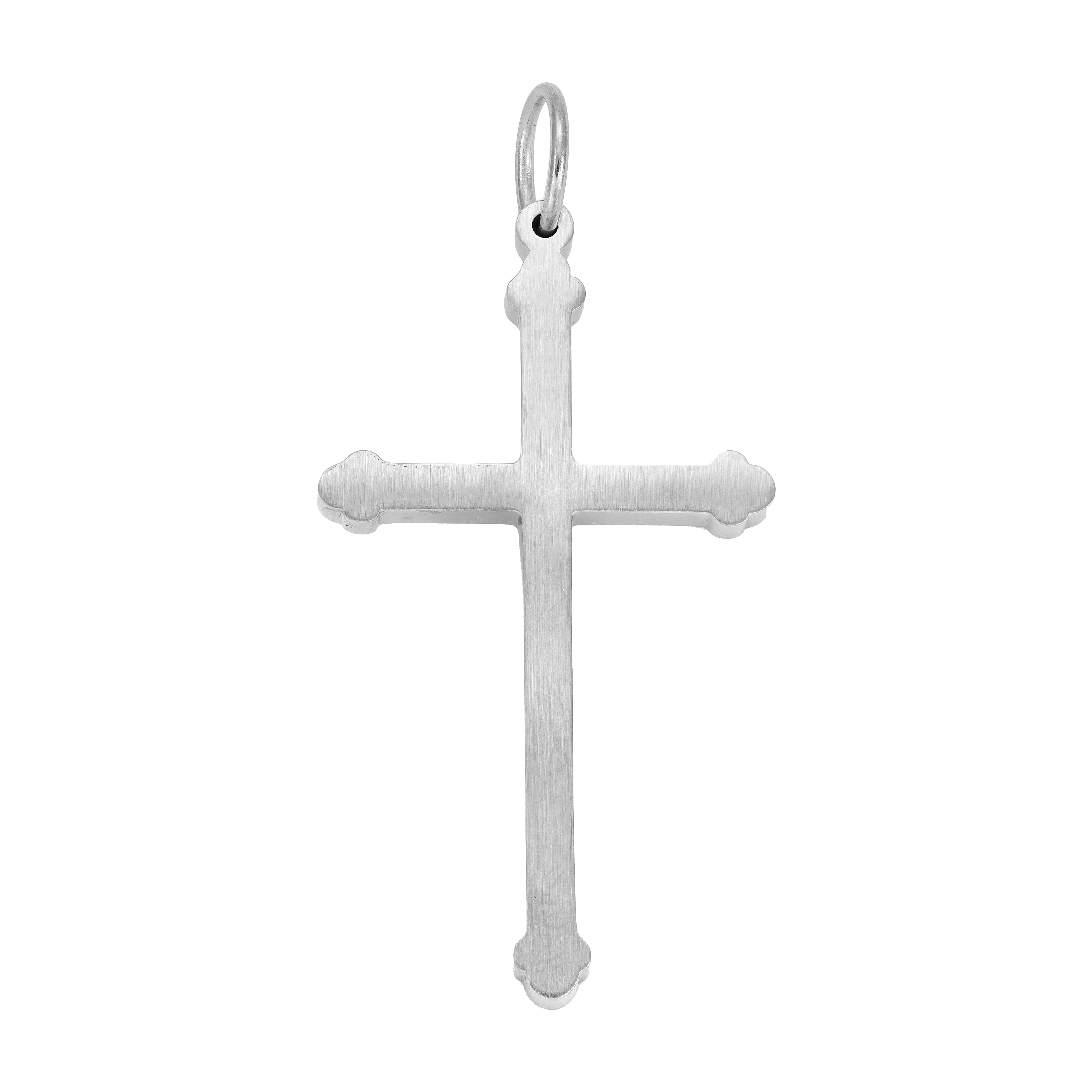 Various cross pendants made of stainless steel