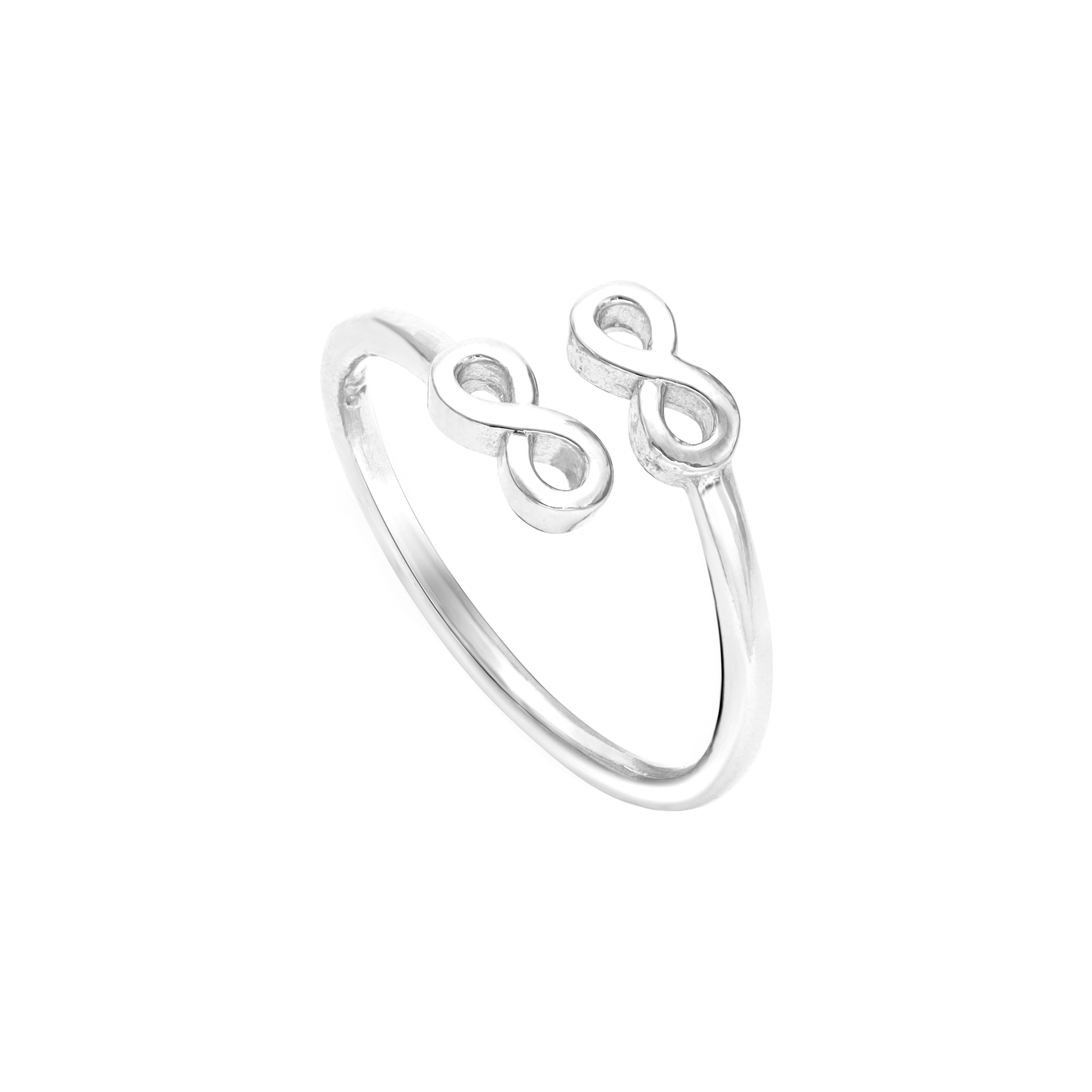 Damen Silberring Infinity Ring aus 925 Sterlingsilber - Taipan Schmuck