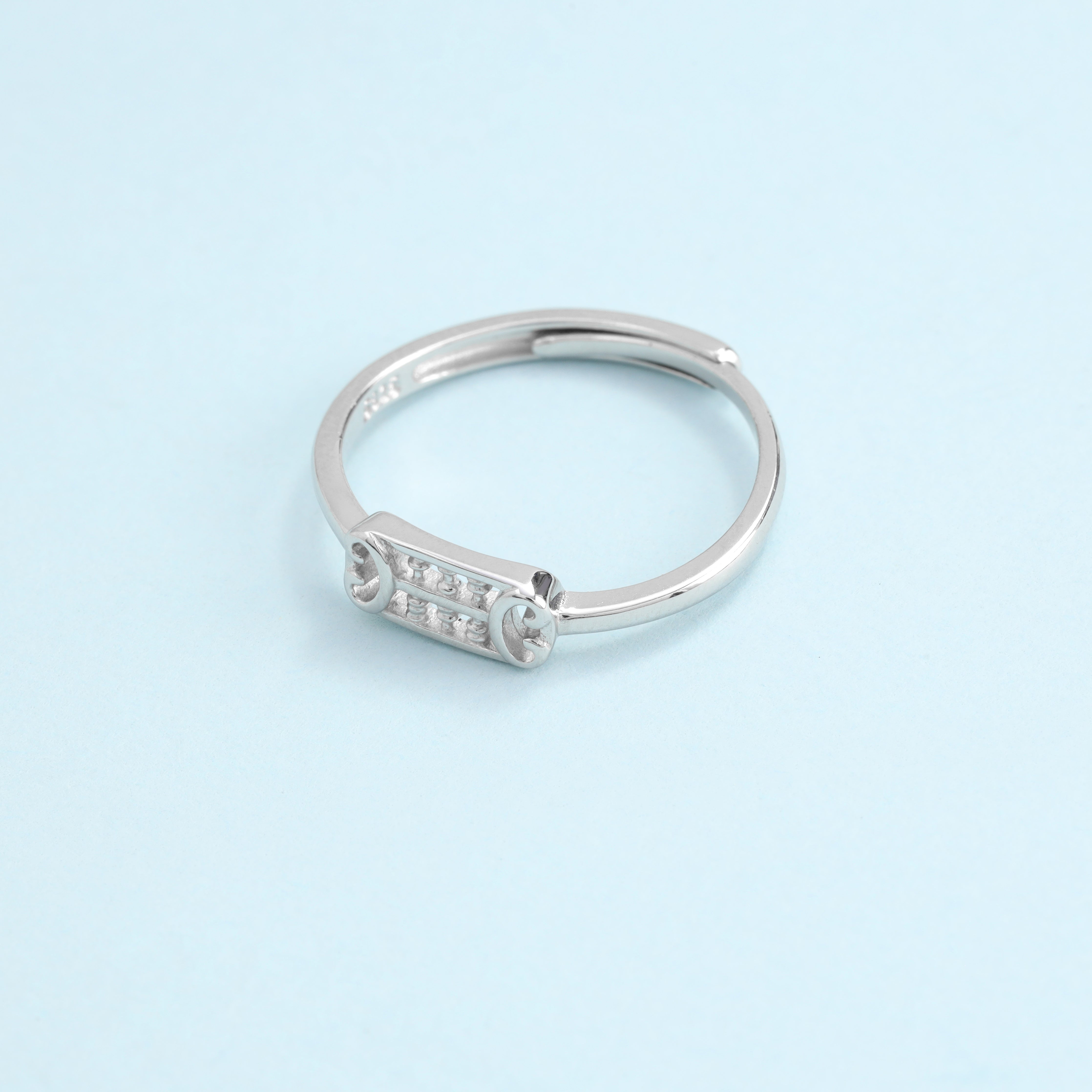 Damen Silberring schlichter Ring aus 925 Sterlingsilber - Taipan Schmuck