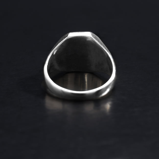 11. Bild von Eleganter Siegelring Silberring aus 925 Sterlingsilber Größe 8-12