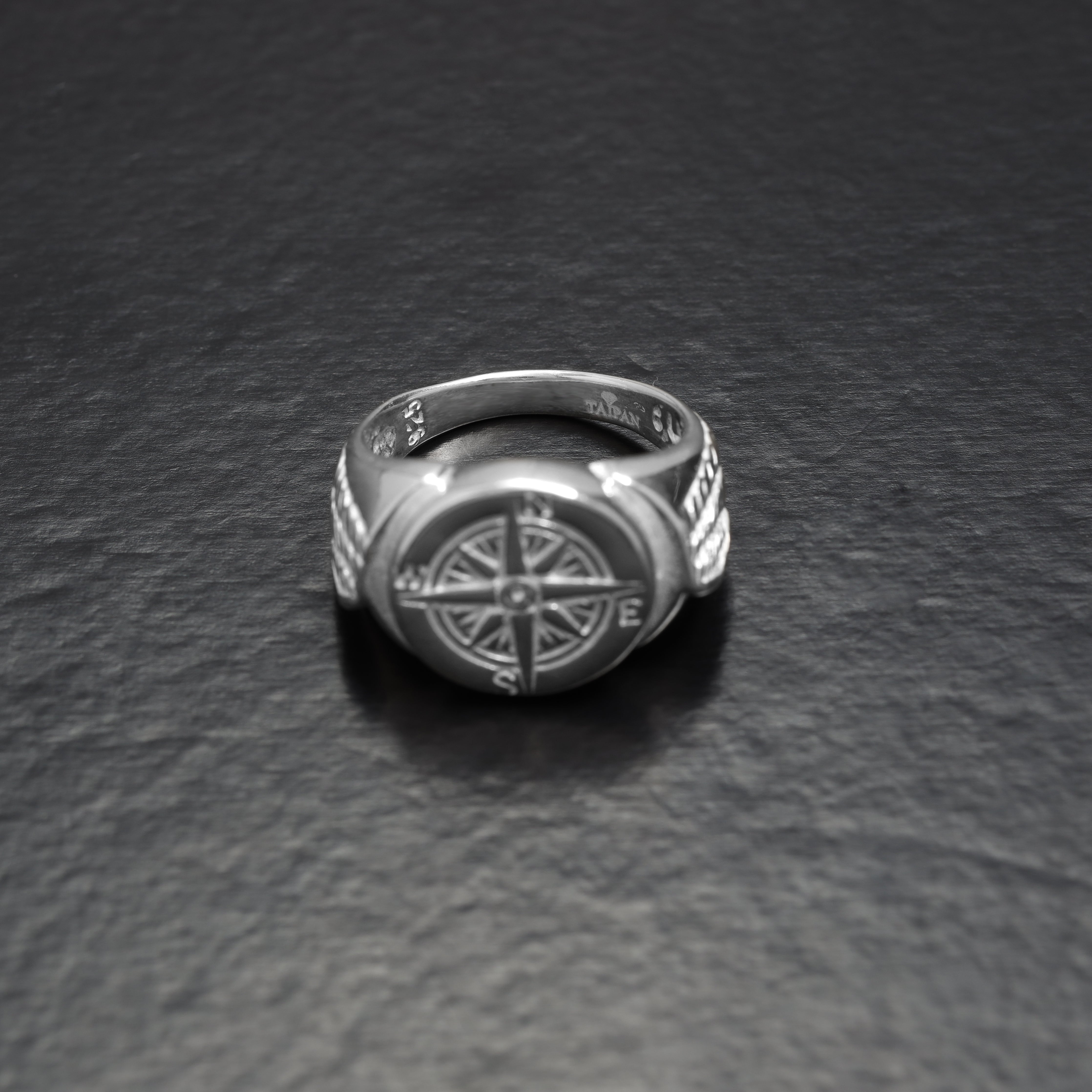 Compass silver ring made of 925 sterling silver size 8-12 "Oriental Dream"