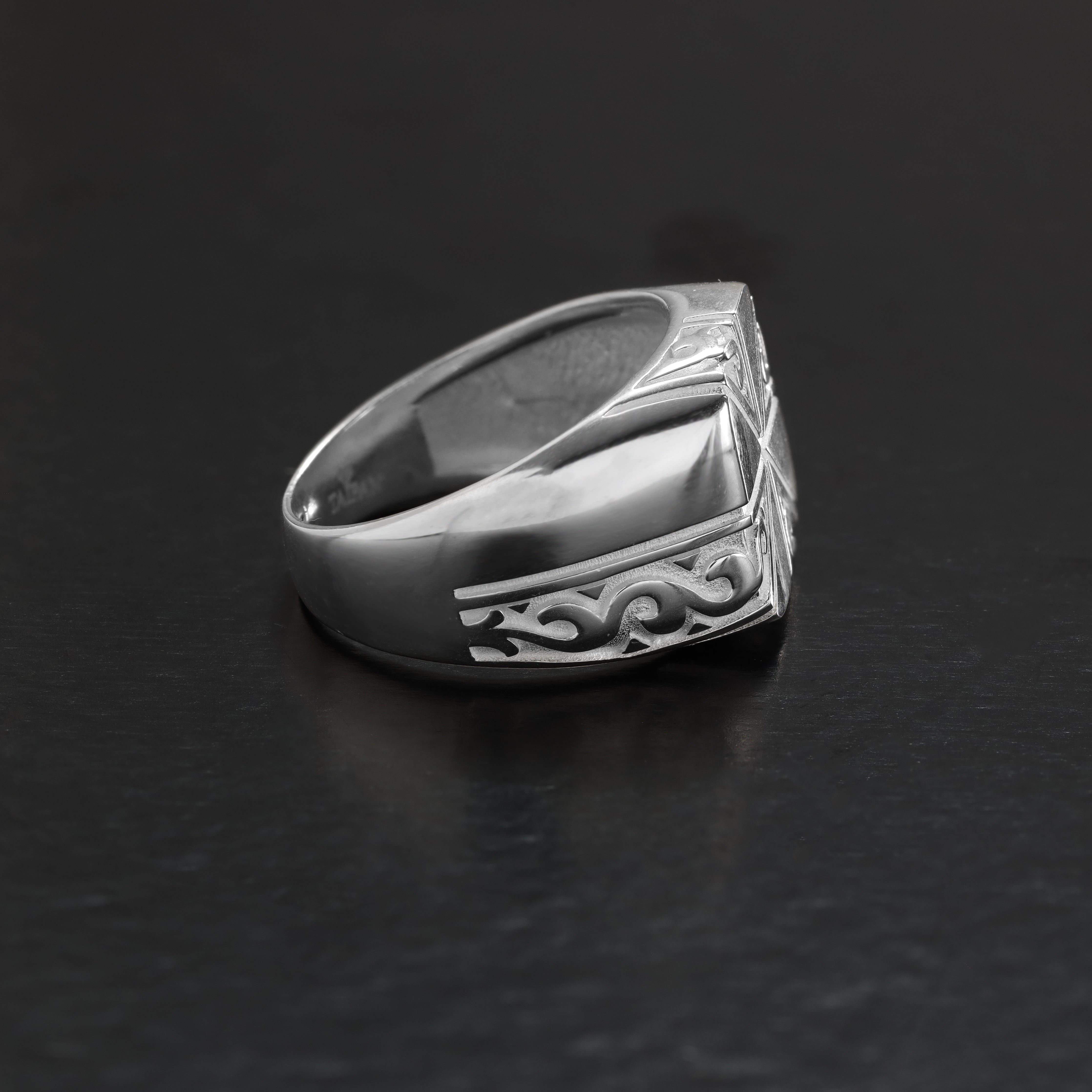 Silver ring made of 925 sterling silver size 8-12 "Oriental Dream"