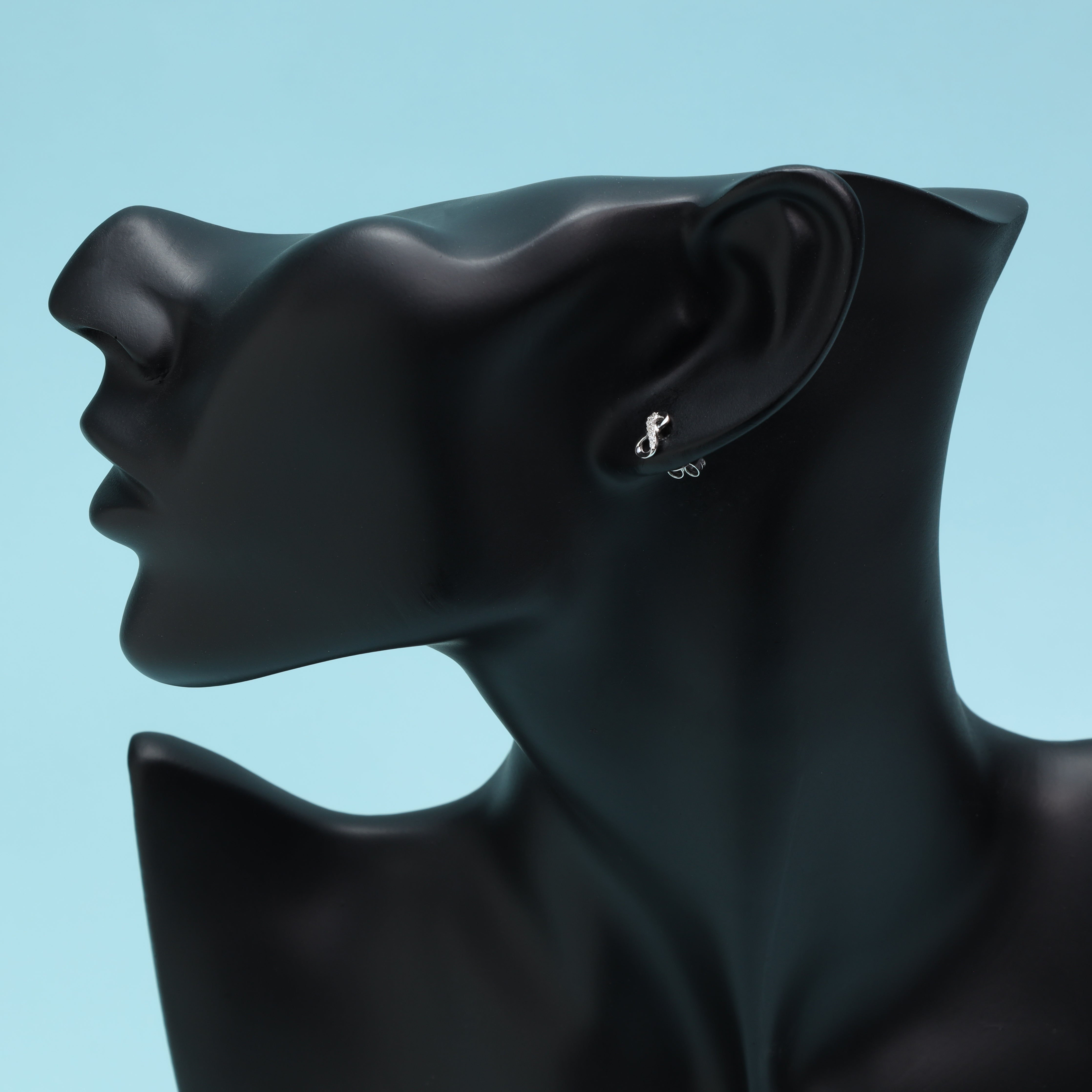 Damen Ohrringe Infinity aus 925 Sterlingsilber - Taipan Schmuck