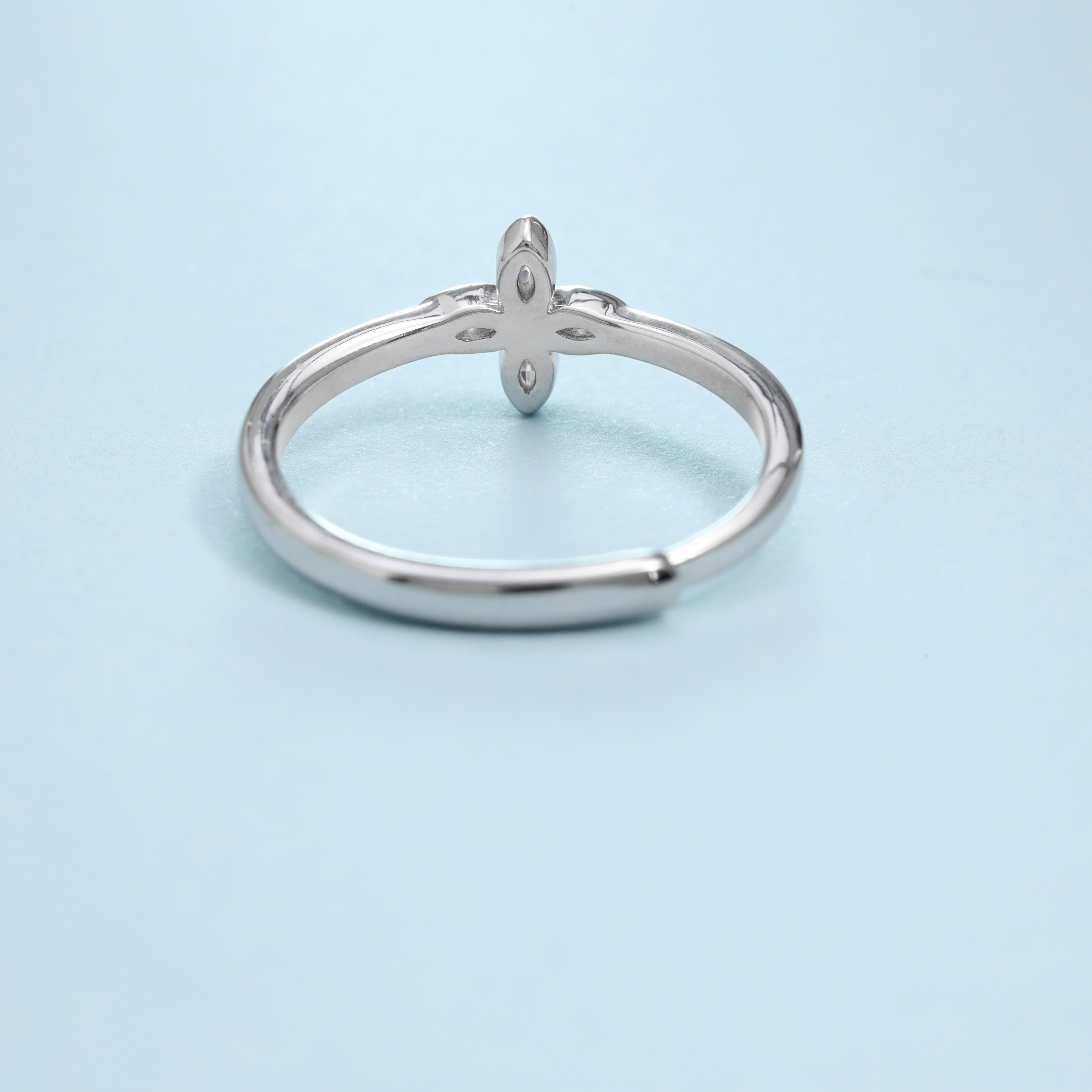 Damen Silberring Zirkonia Ring aus 925 Sterlingsilber - Taipan Schmuck
