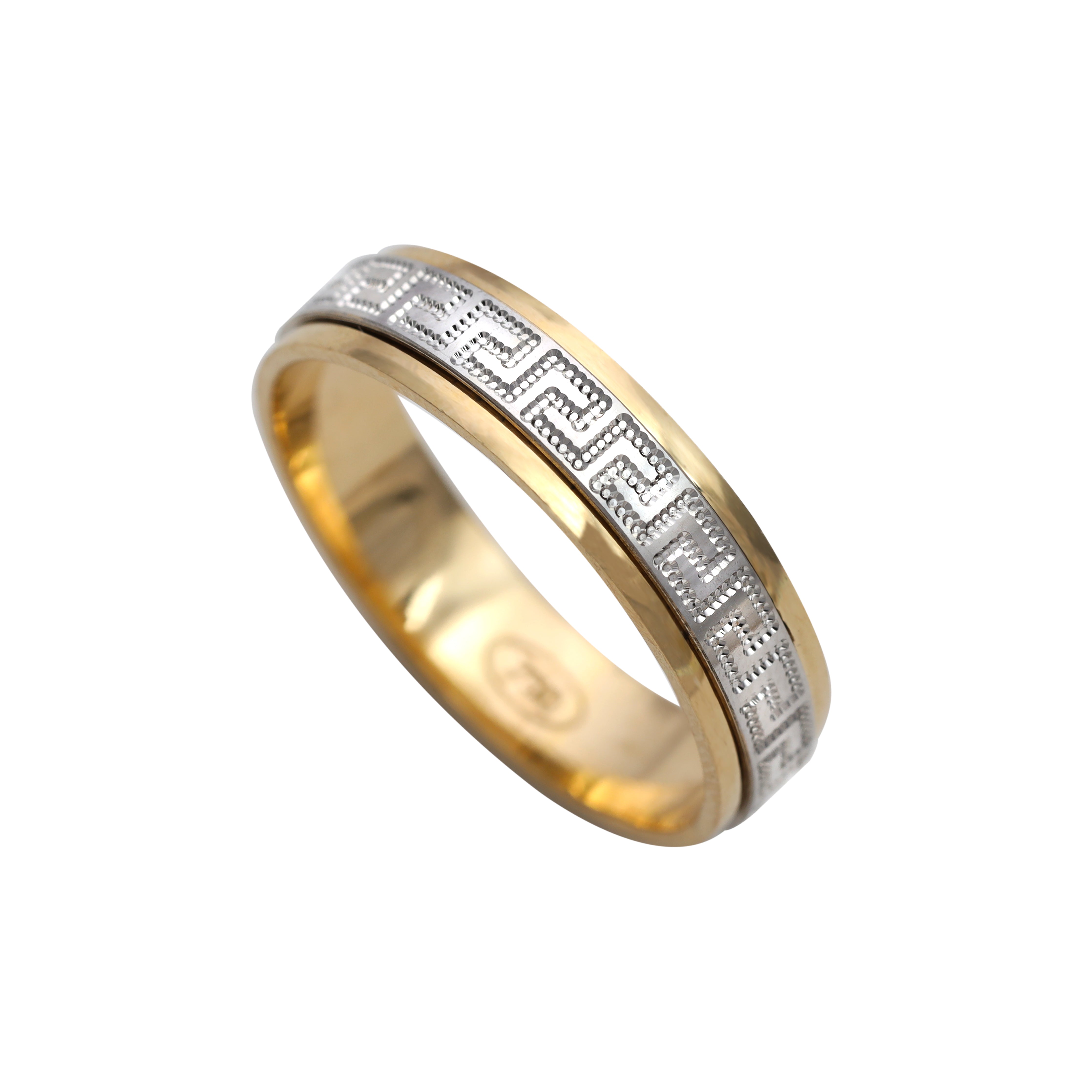 18K 750 Gold Ring 5,2mm breit US Größe 10 - Taipan Schmuck