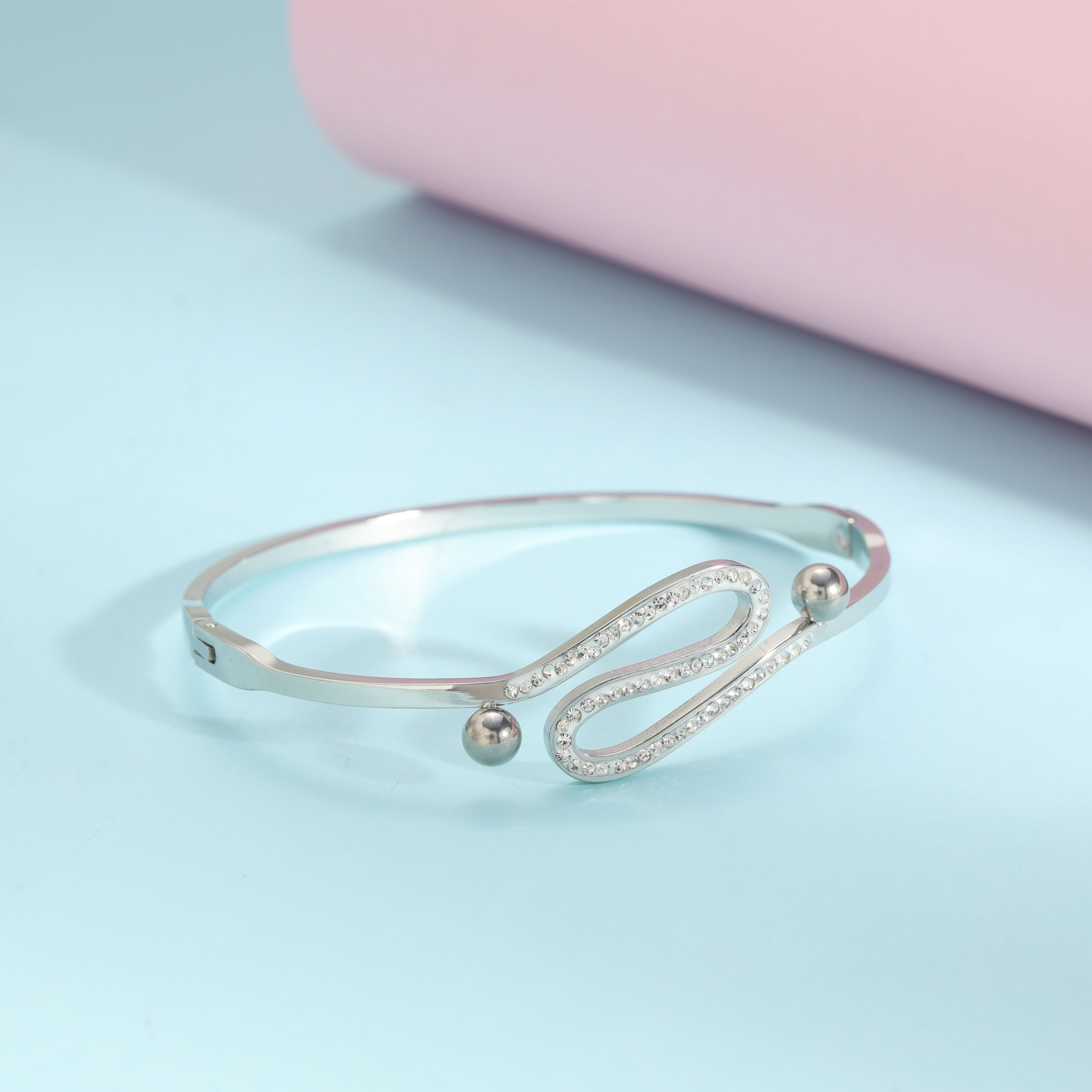 2mm Damen Armreifen Armband aus Edelstahl - Taipan Schmuck