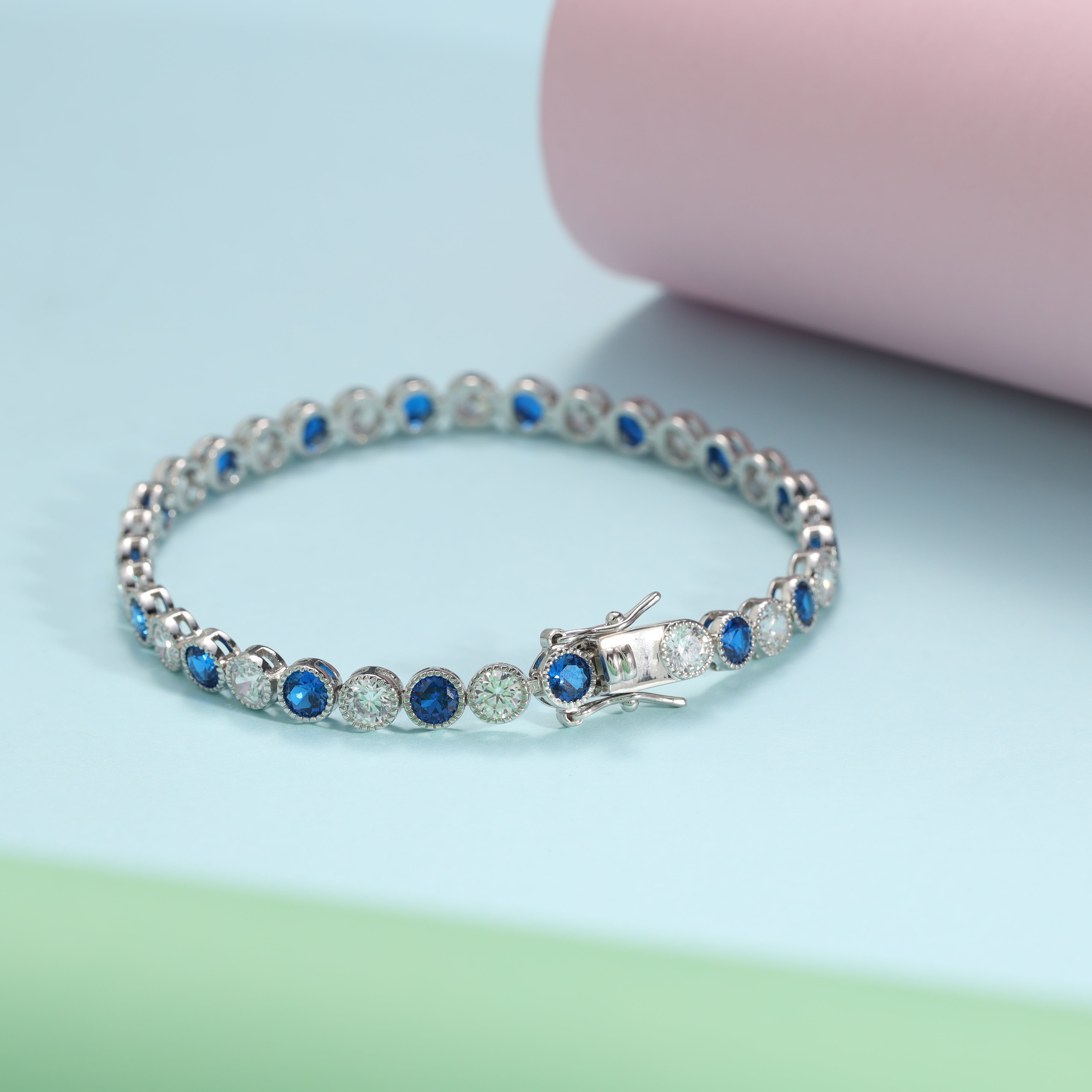 Tennis Chain Armband 5mm aus Edelstahl - Taipan Schmuck