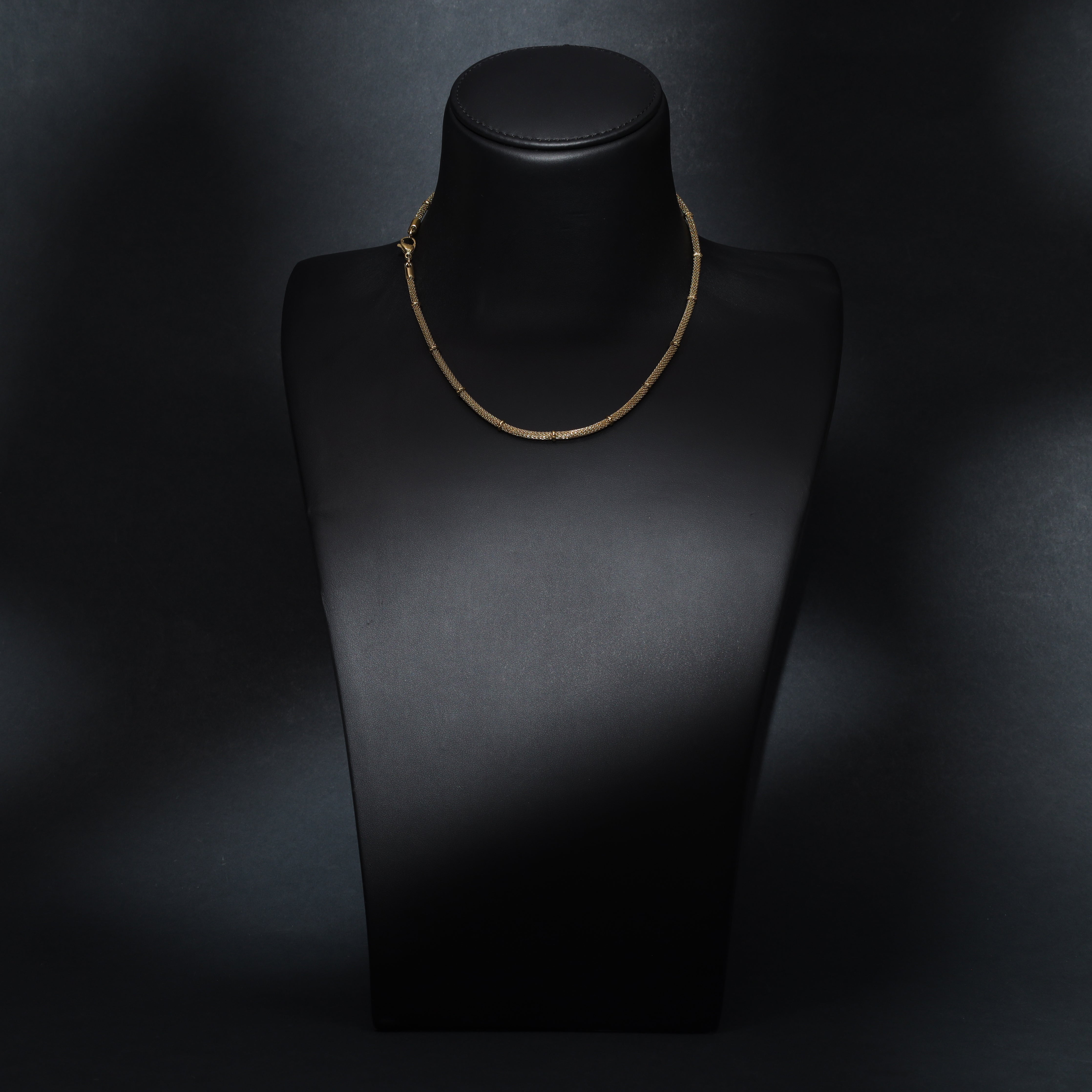 Rope Chain 3mm aus Edelstahl 18K Vergoldet - Taipan Schmuck