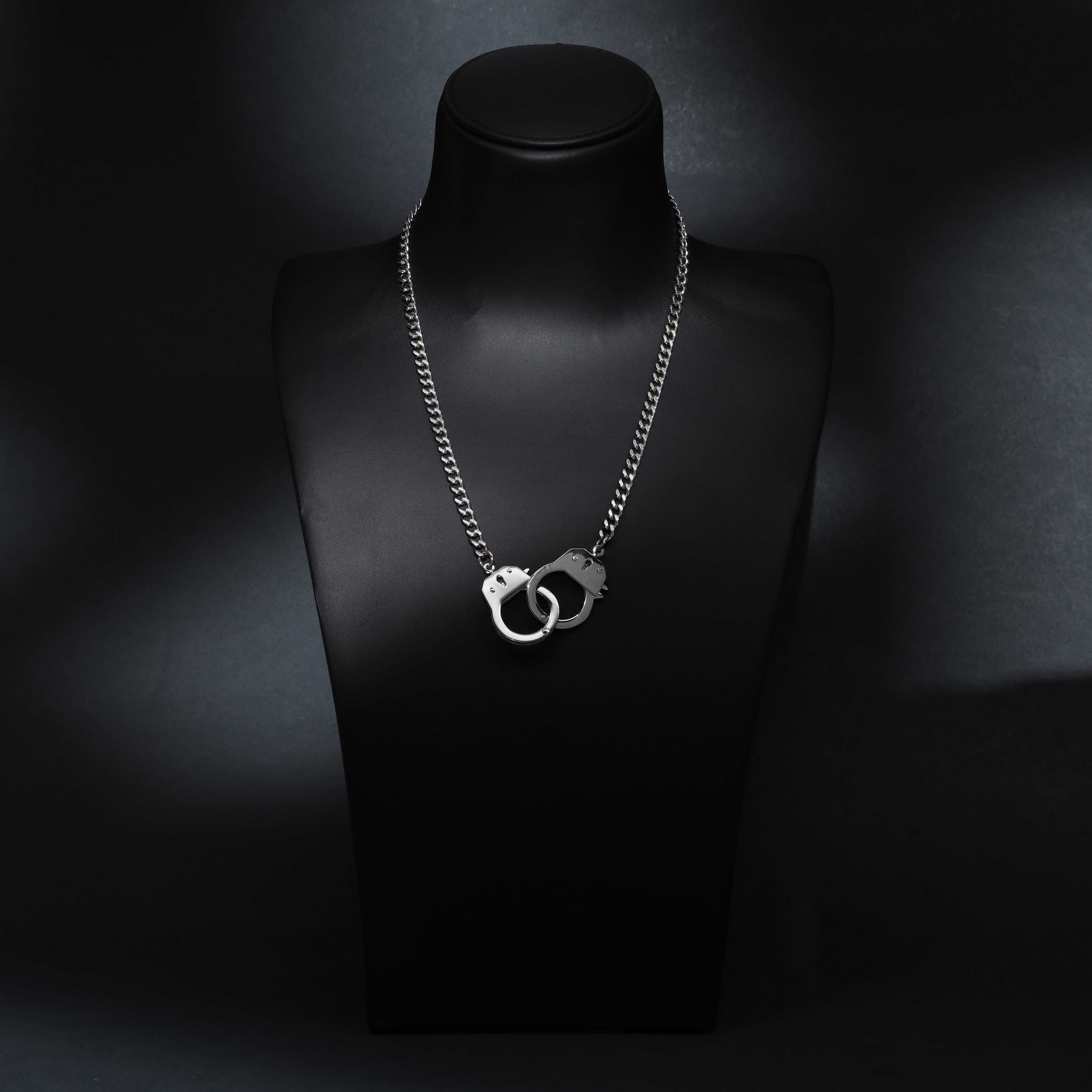 Miami Cuban mit handcuff lock 6mm aus Edelstahl - Taipan Schmuck