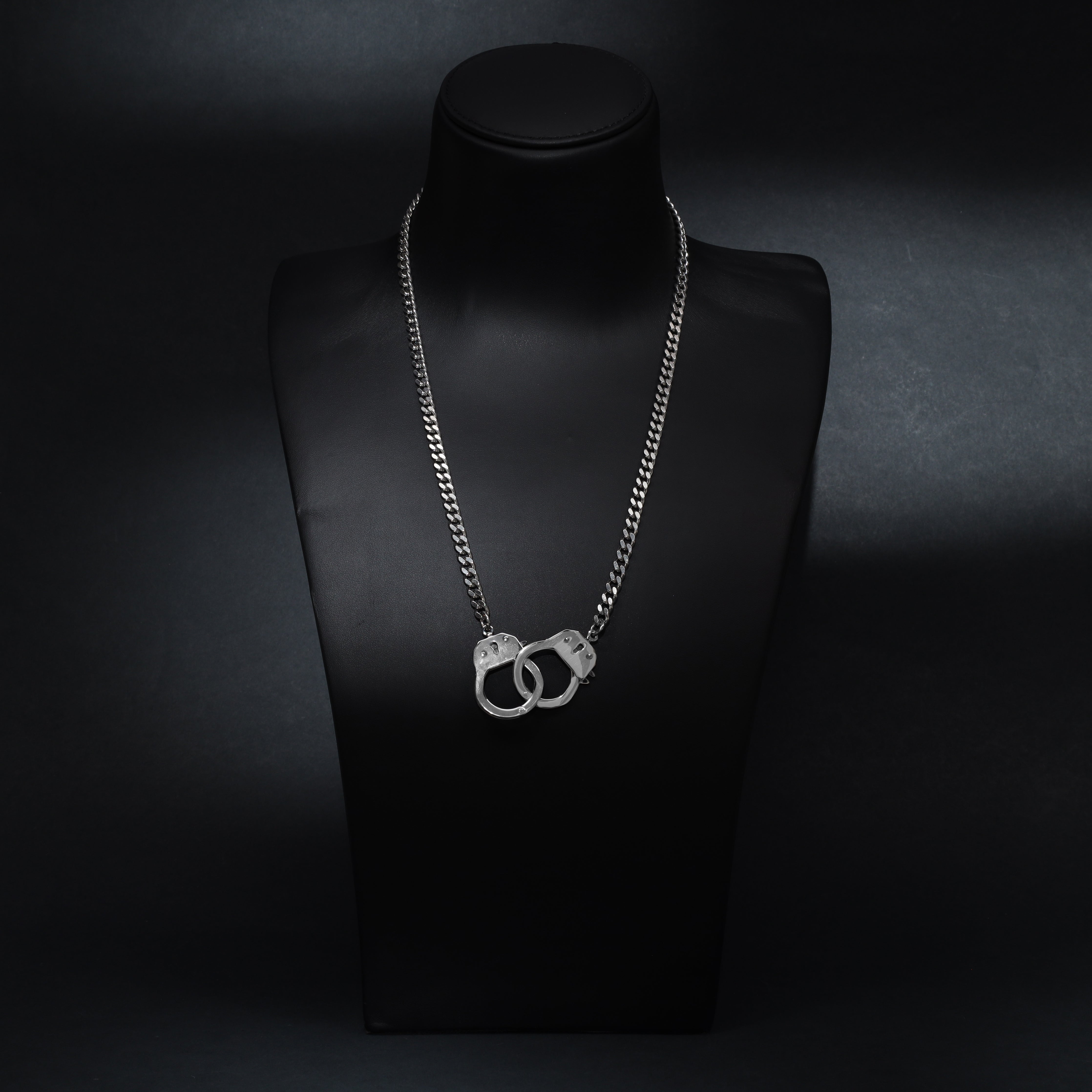 Miami Cuban mit handcuff lock 6mm aus Edelstahl - Taipan Schmuck