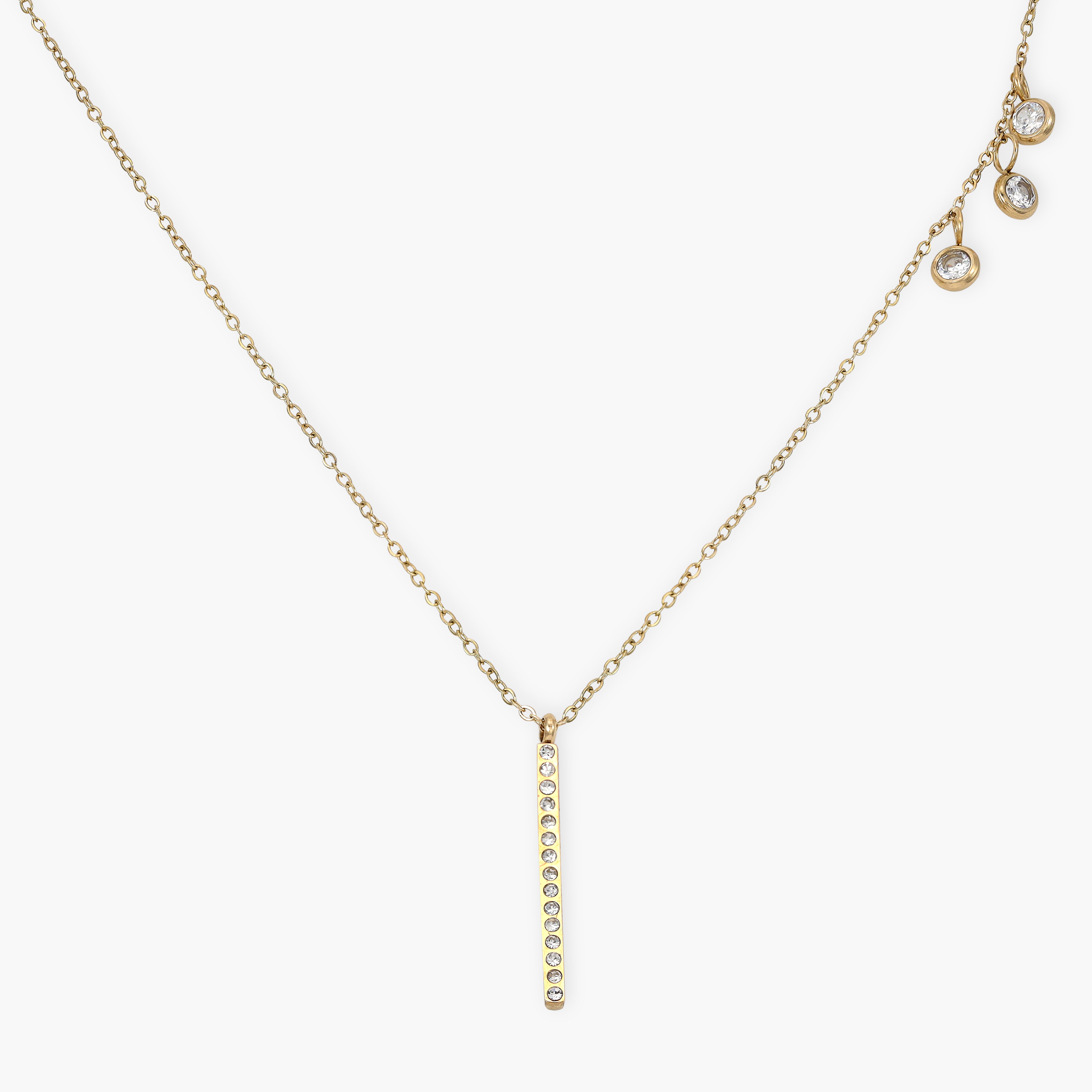 Damen Ankerkette 1mm aus Edelstahl 18K Vergoldet - Taipan Schmuck