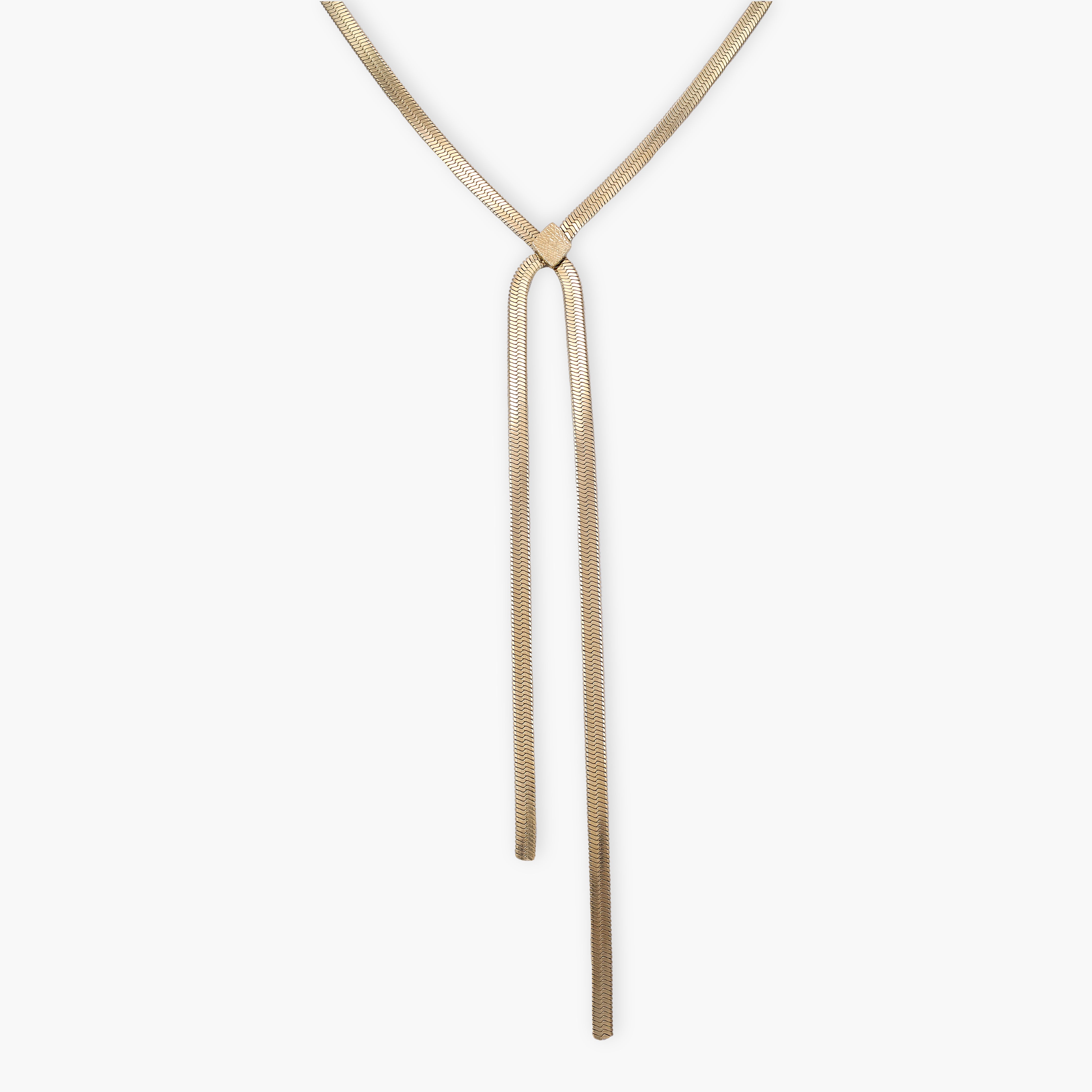 Damen snake chain 4mm aus Edelstahl 18K Vergoldet - Taipan Schmuck