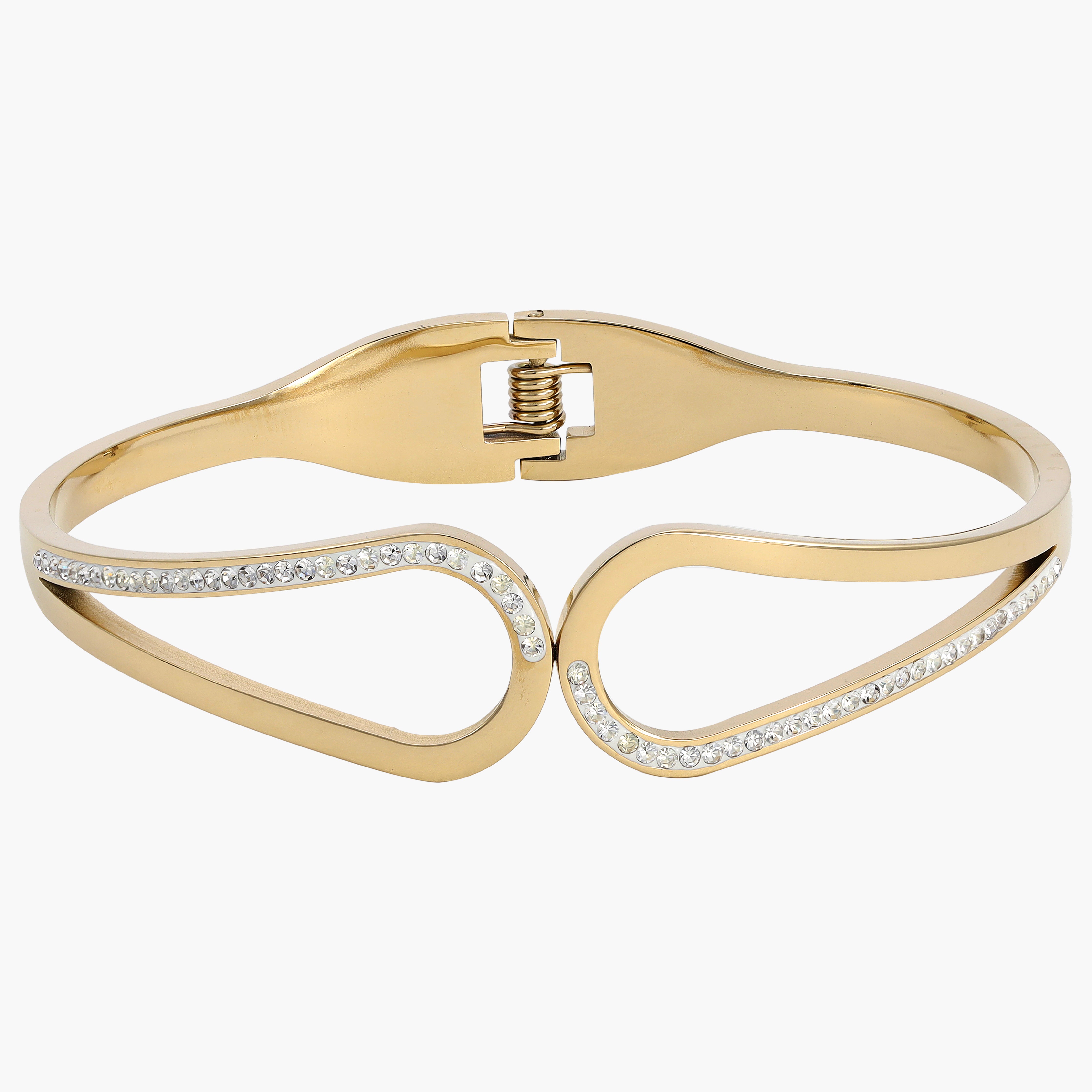 Armreifen armband aus Edelstahl 18K Vergoldet - Taipan Schmuck