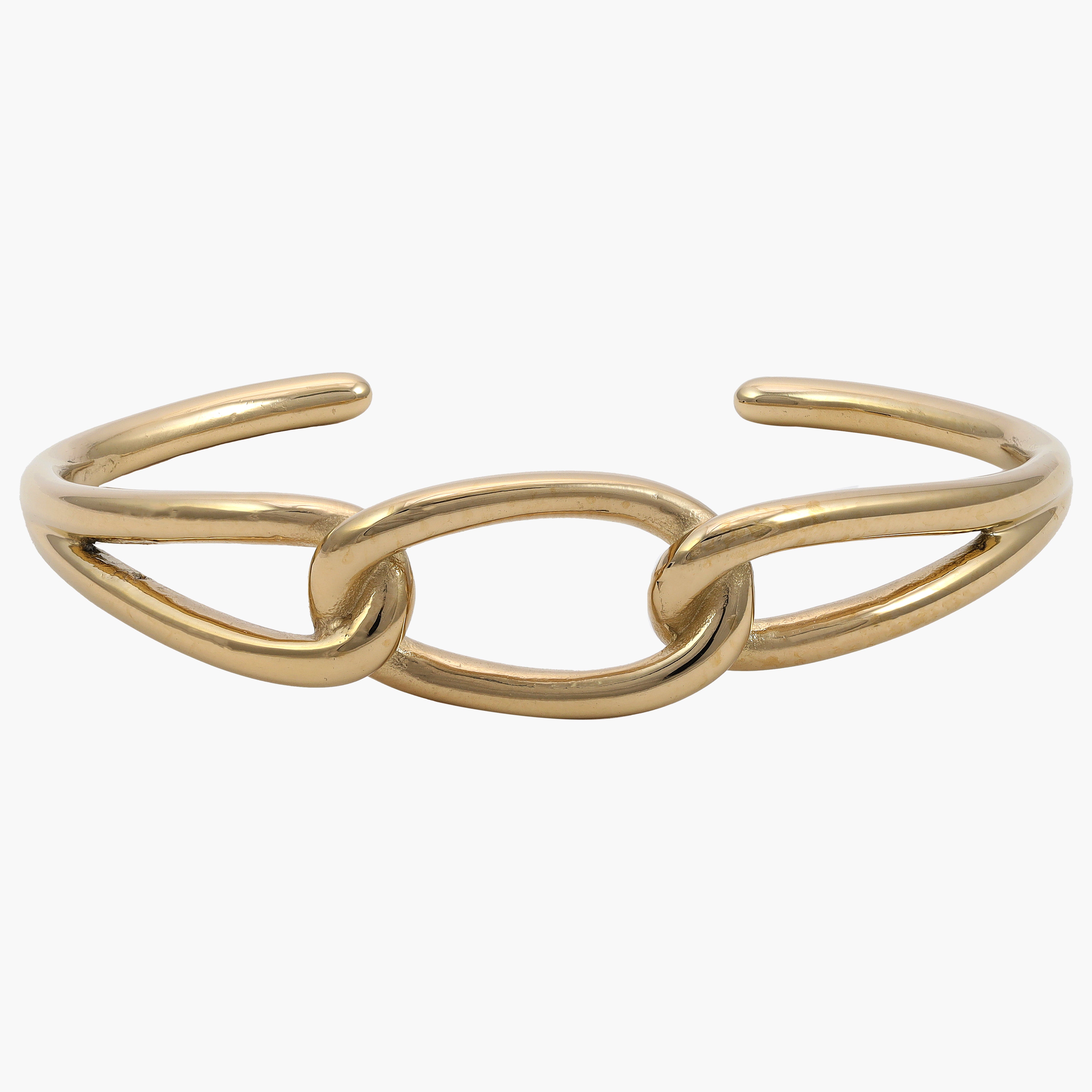 Armreifen armband aus Edelstahl 18K Vergoldet - Taipan Schmuck