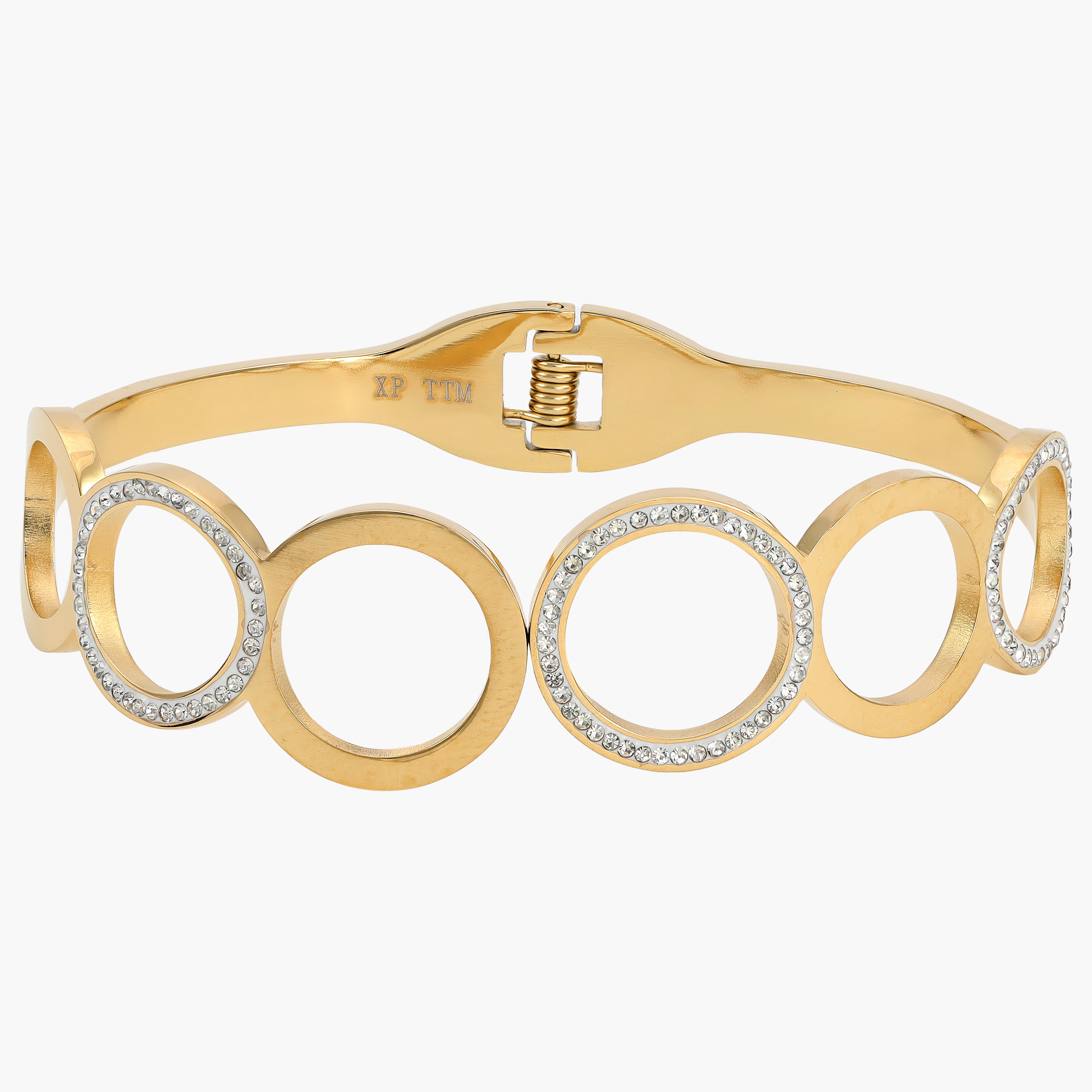 Armreifen armband aus Edelstahl 18K Vergoldet - Taipan Schmuck