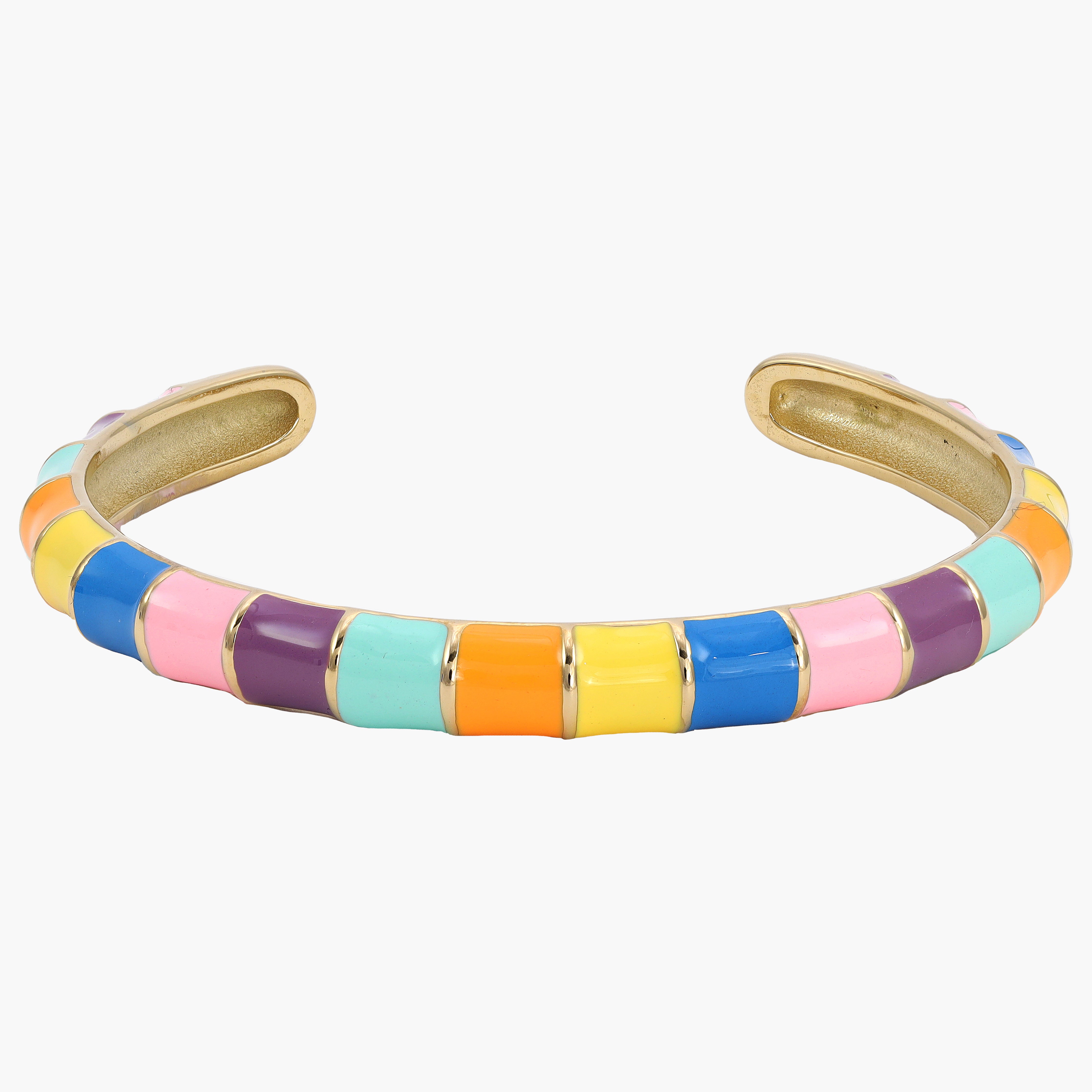 Armreifen armband aus Edelstahl 18K Vergoldet - Taipan Schmuck