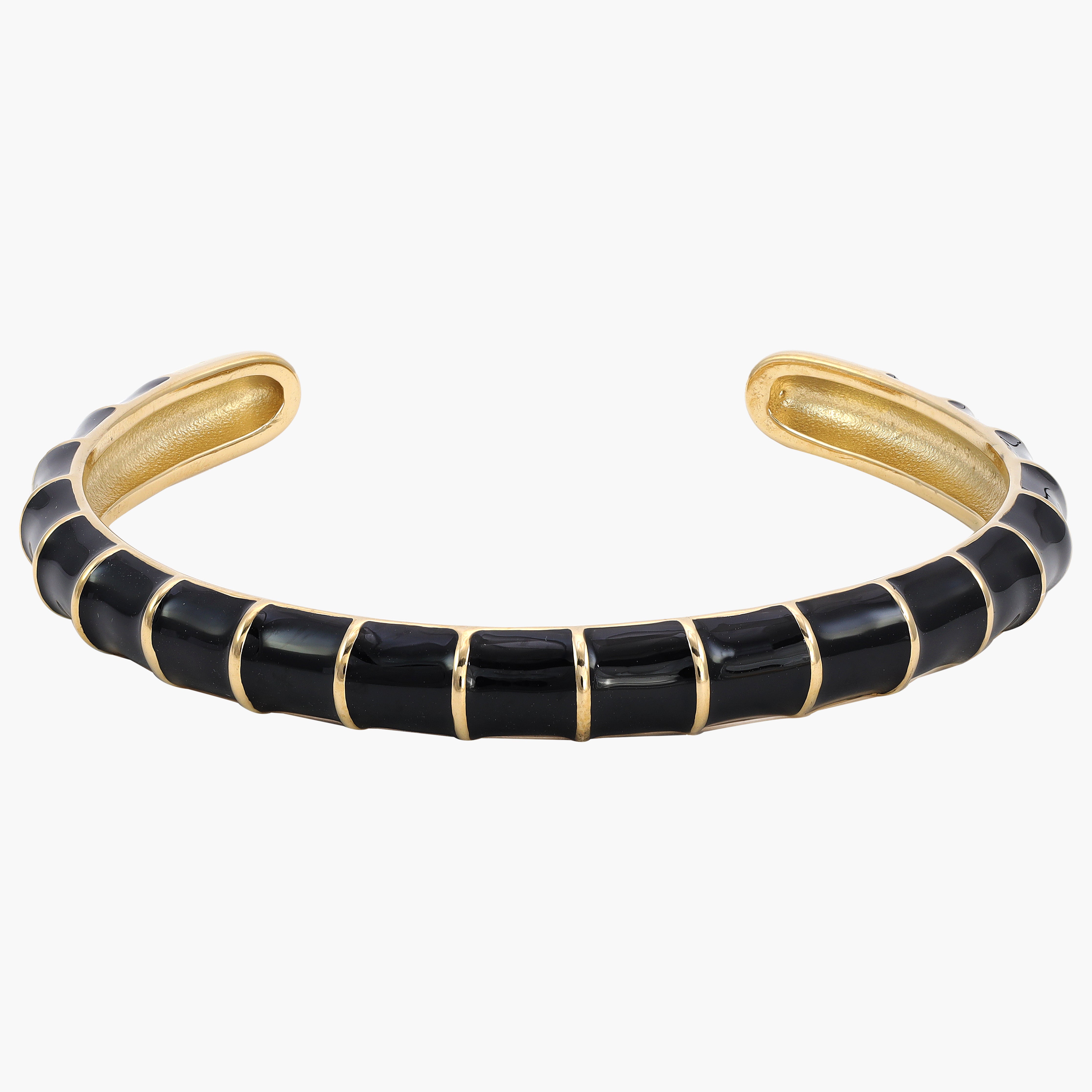 Armreifen armband aus Edelstahl 18K Vergoldet - Taipan Schmuck