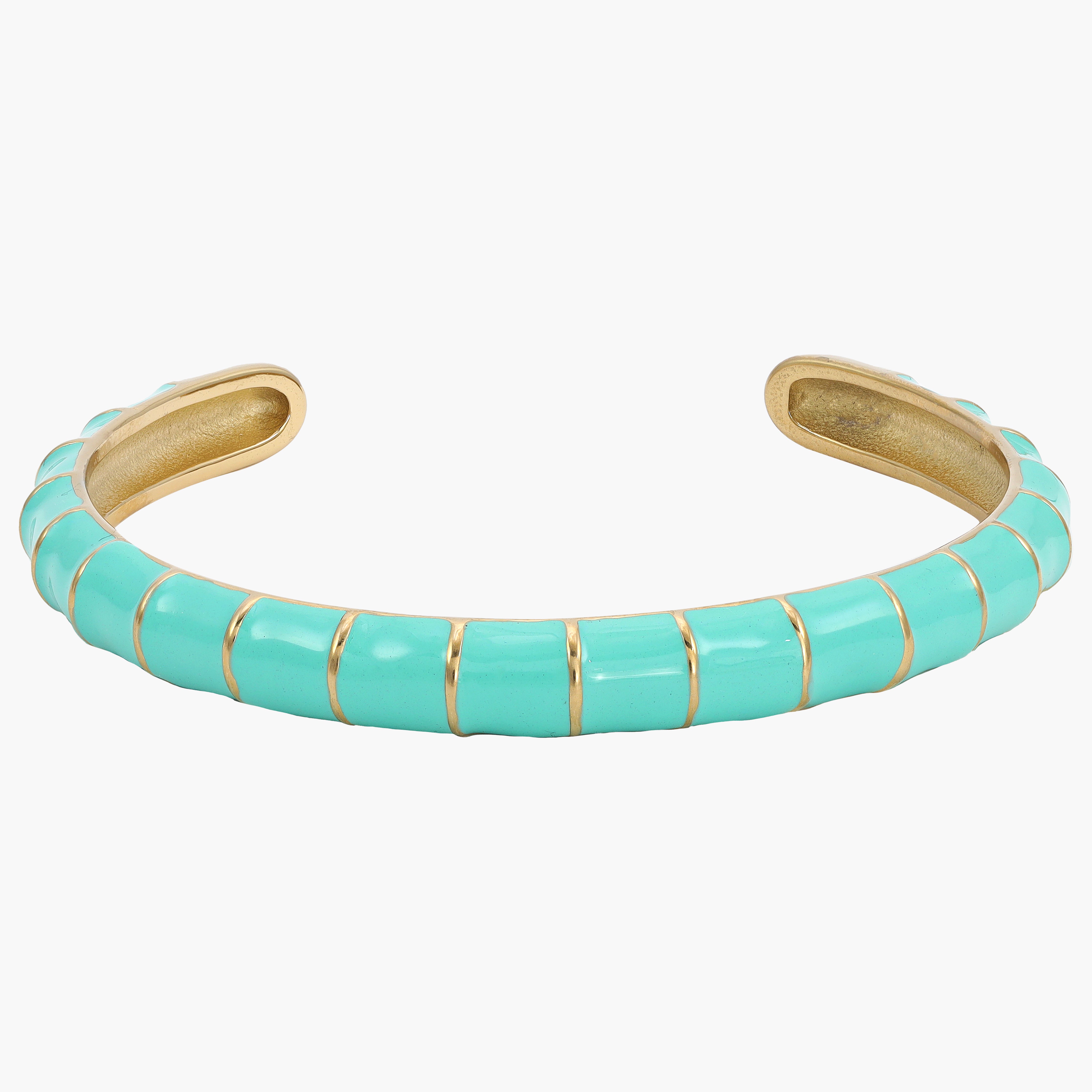 Armreifen armband aus Edelstahl 18K Vergoldet - Taipan Schmuck