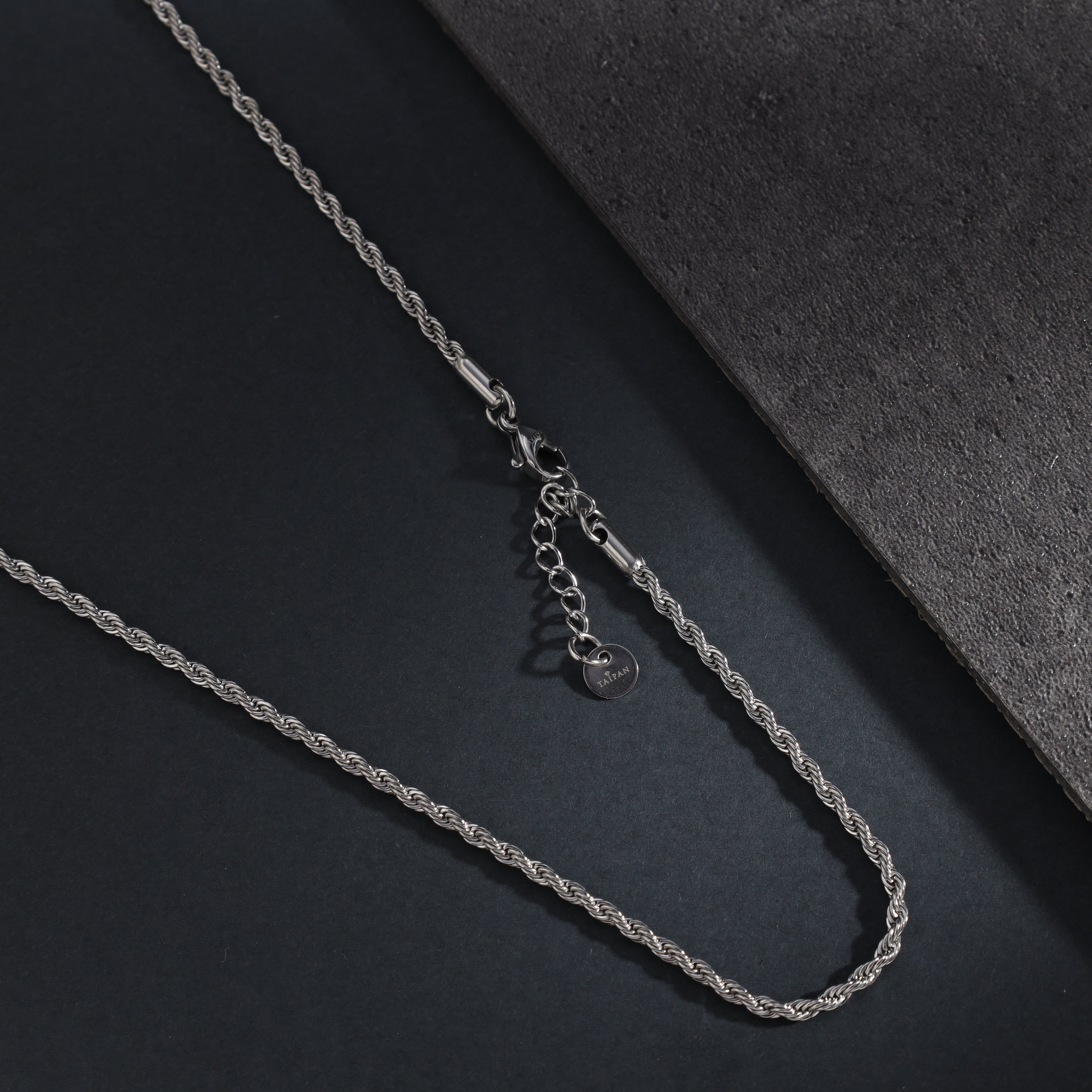 2mm Kordelkette Chain aus Edelstahl