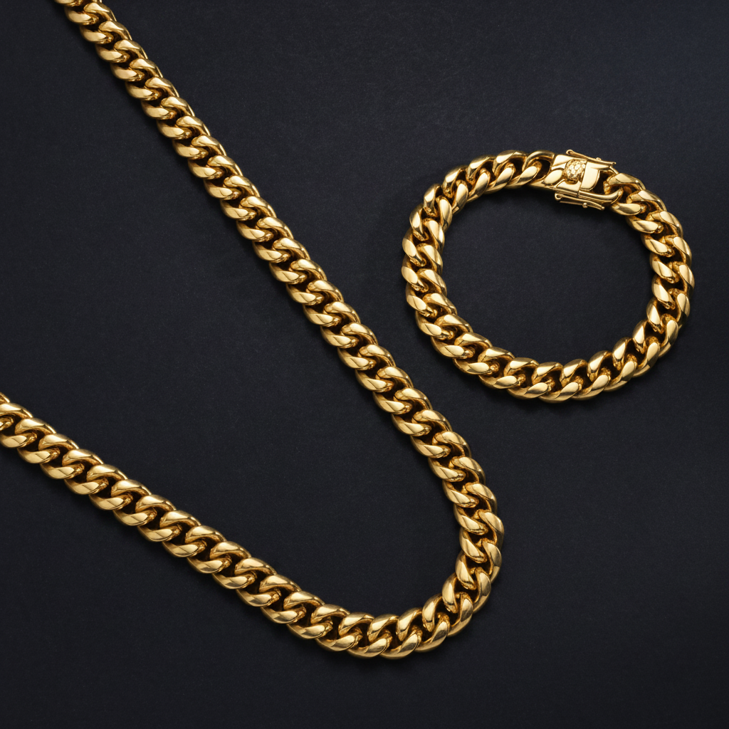 Cuban Link 12mm – Gold