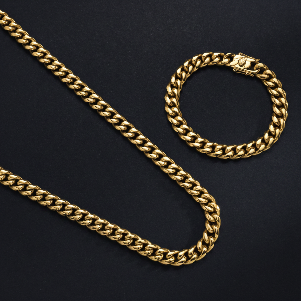 Cuban Link Gold – korrekter Verschluss