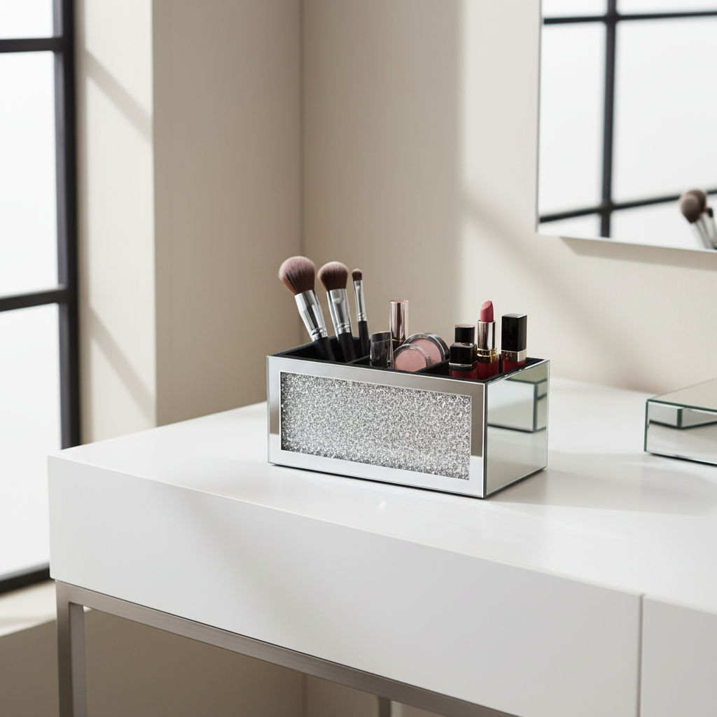 Lifestyle scene with box in modern room