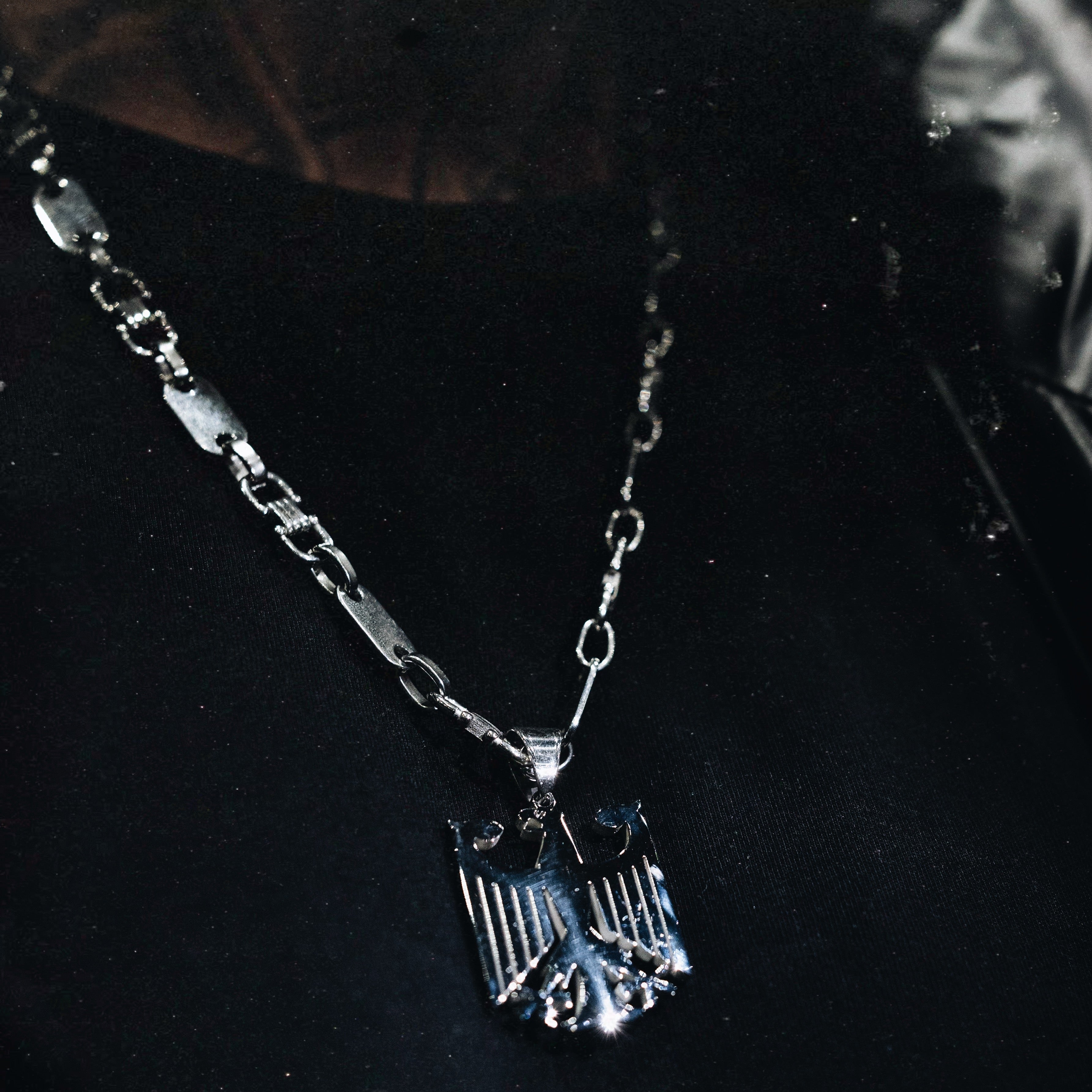 German Eagle Pendant made of 925 Sterling Silver (PE474) 