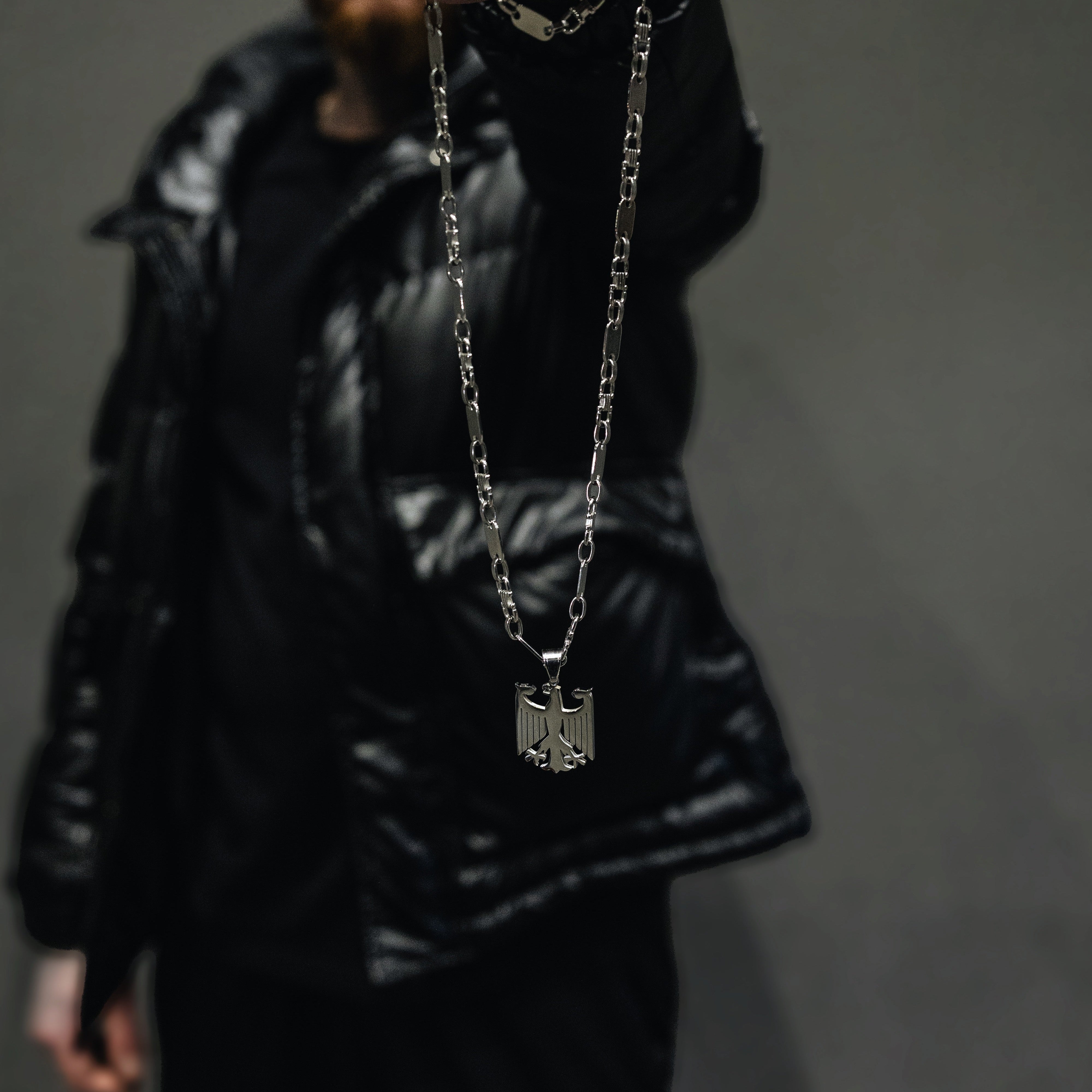 German Eagle Pendant made of 925 Sterling Silver (PE474) 