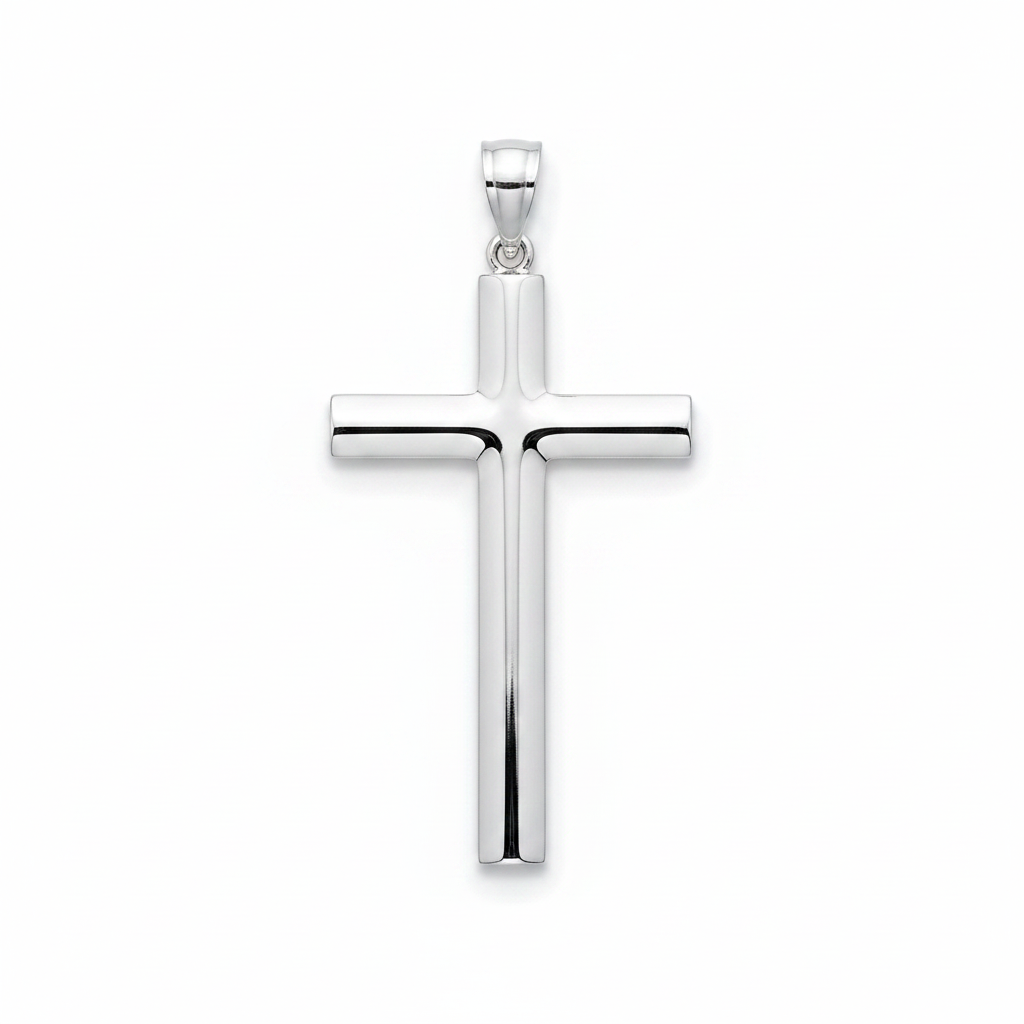 Produktfoto Kreuz-Anhänger – weißer Hintergrund