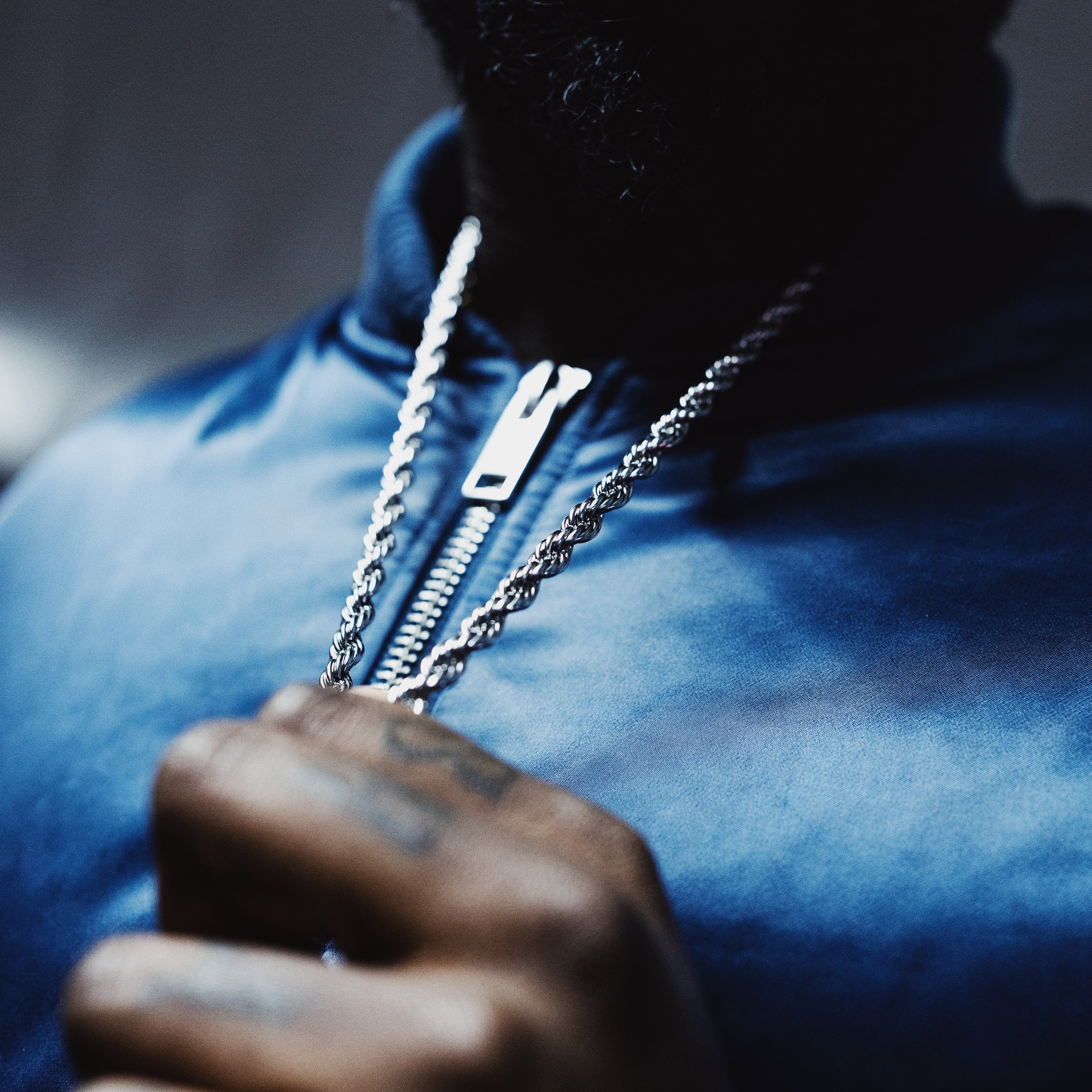 Rope Chain 7mm wide made of stainless steel 