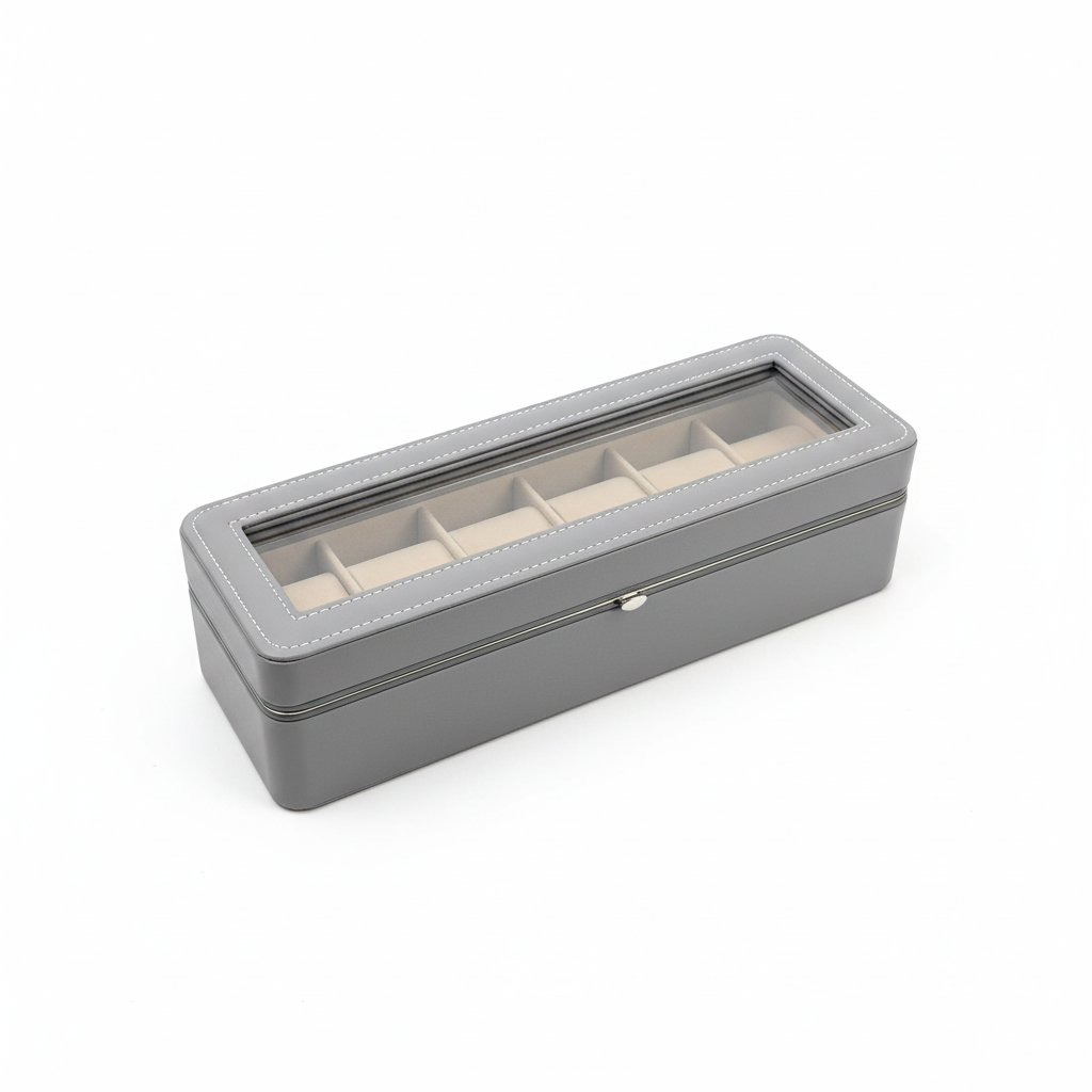 Studio-Produktbild Uhrenbox mit dezentem Verschluss