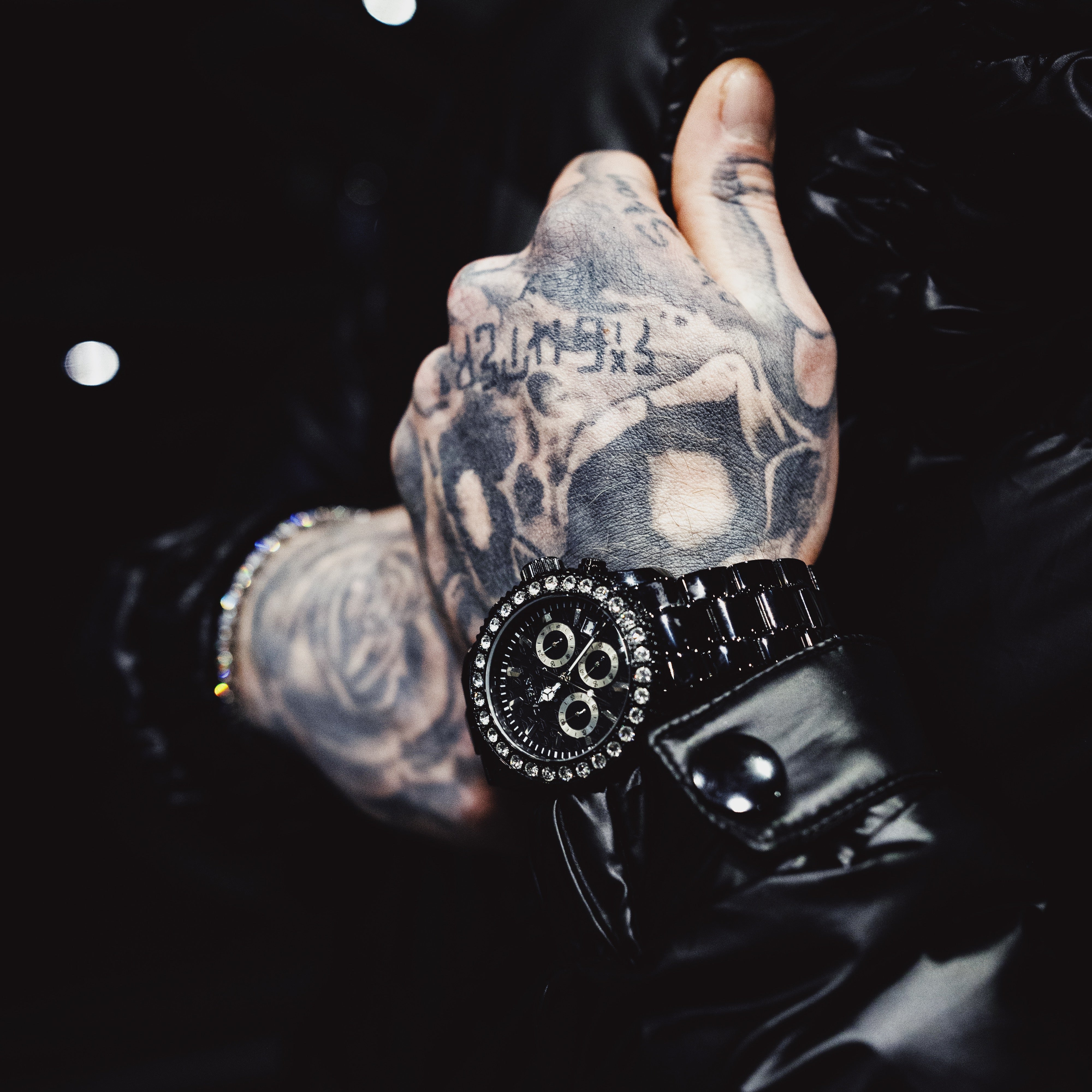 Wristwatch Chronograph ALL BLACK 