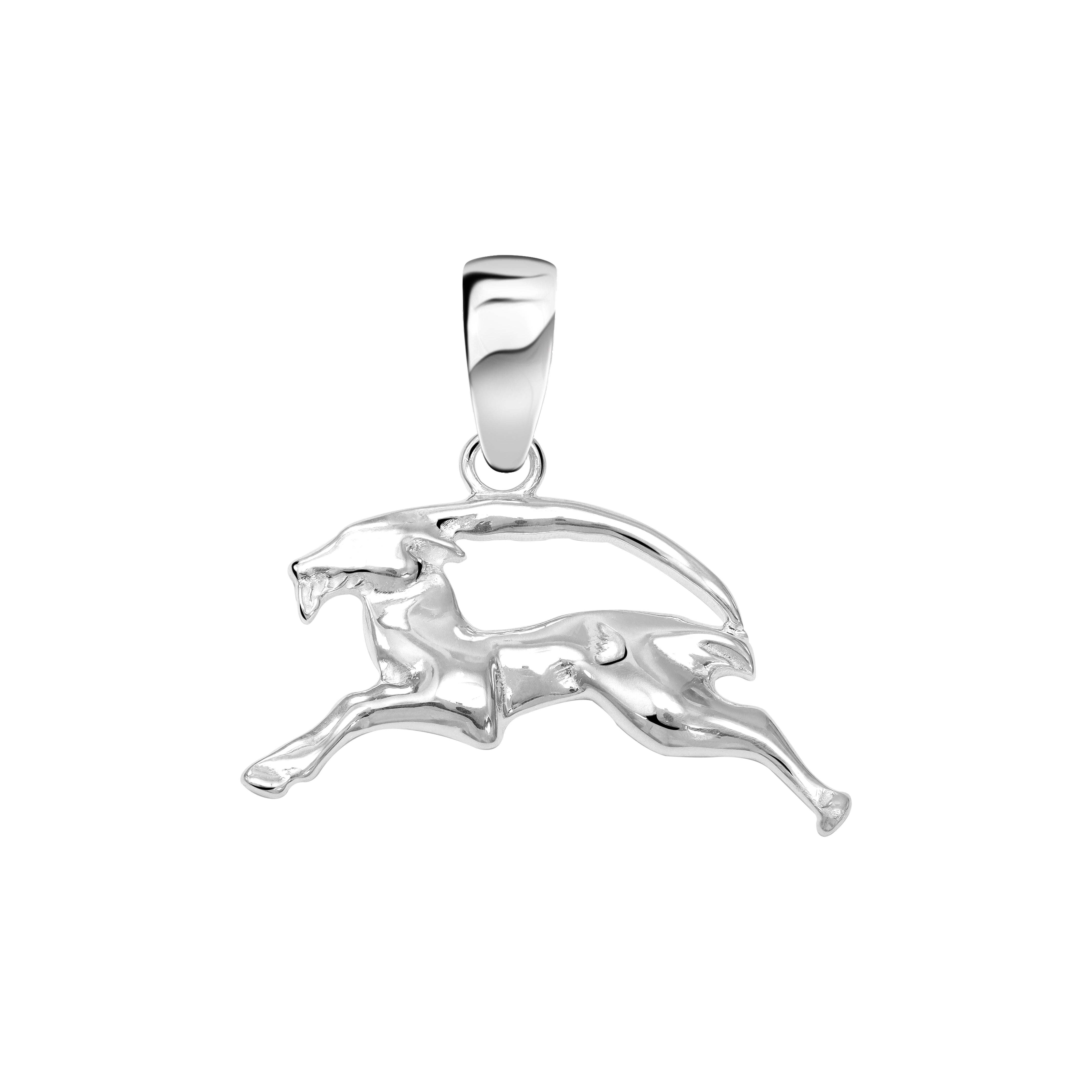 Sternzeichen Steinbock Anhänger aus 925 Sterlingsilber zodiac sign (PE144) - Taipan Schmuck
