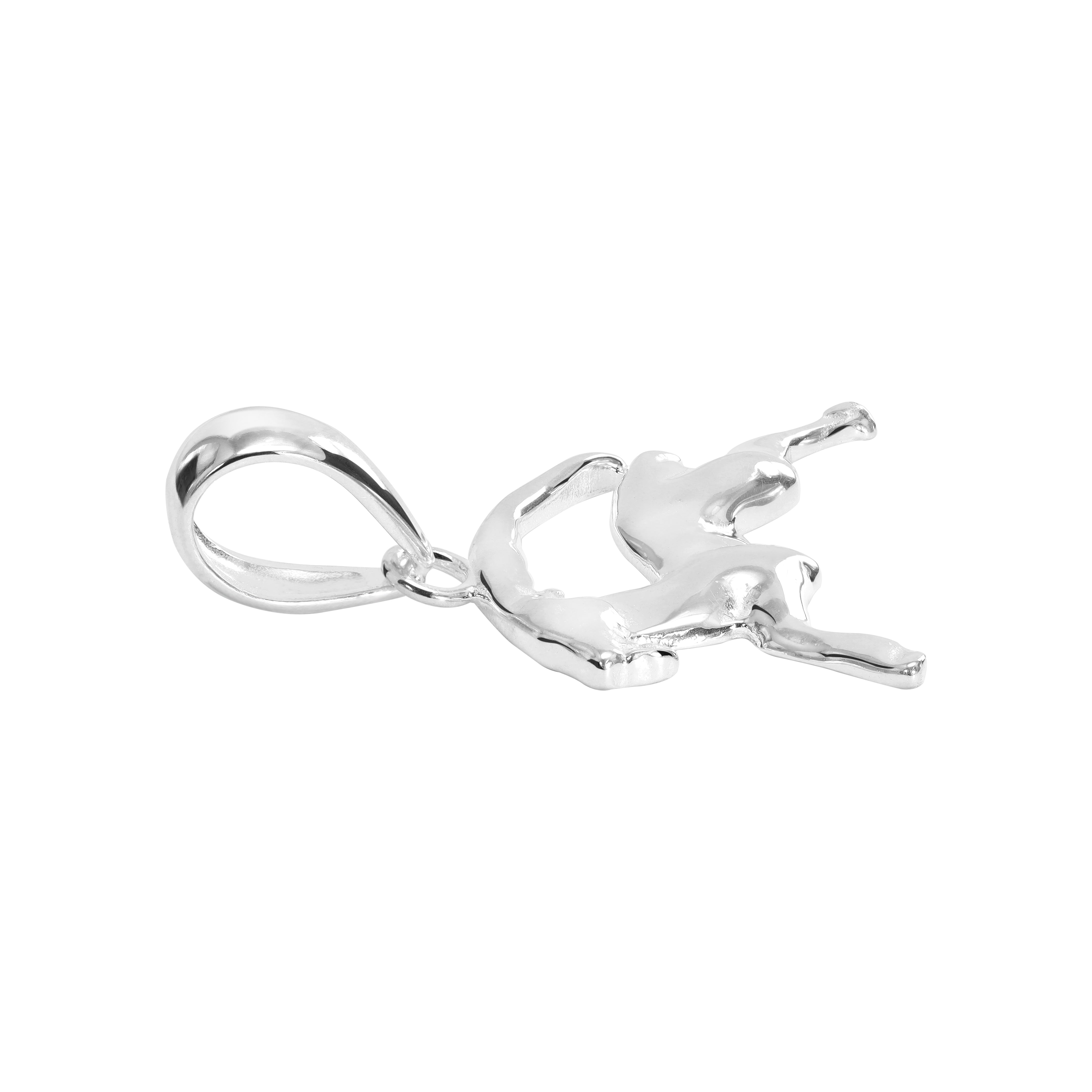 Sternzeichen Steinbock Anhänger aus 925 Sterlingsilber zodiac sign (PE144) - Taipan Schmuck