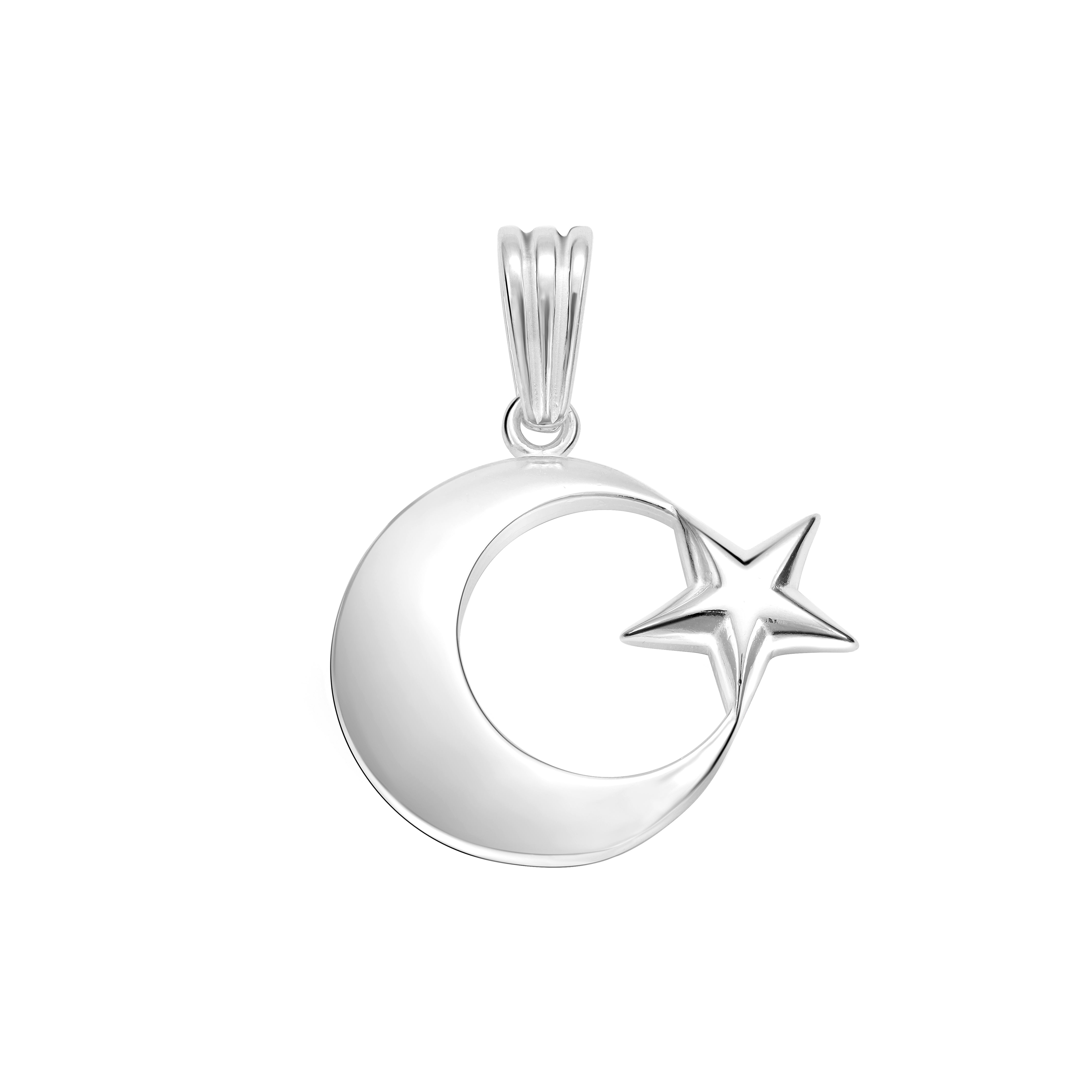 Türkiye Anhänger aus 925 Sterling Silber (PE333) - Taipan Schmuck