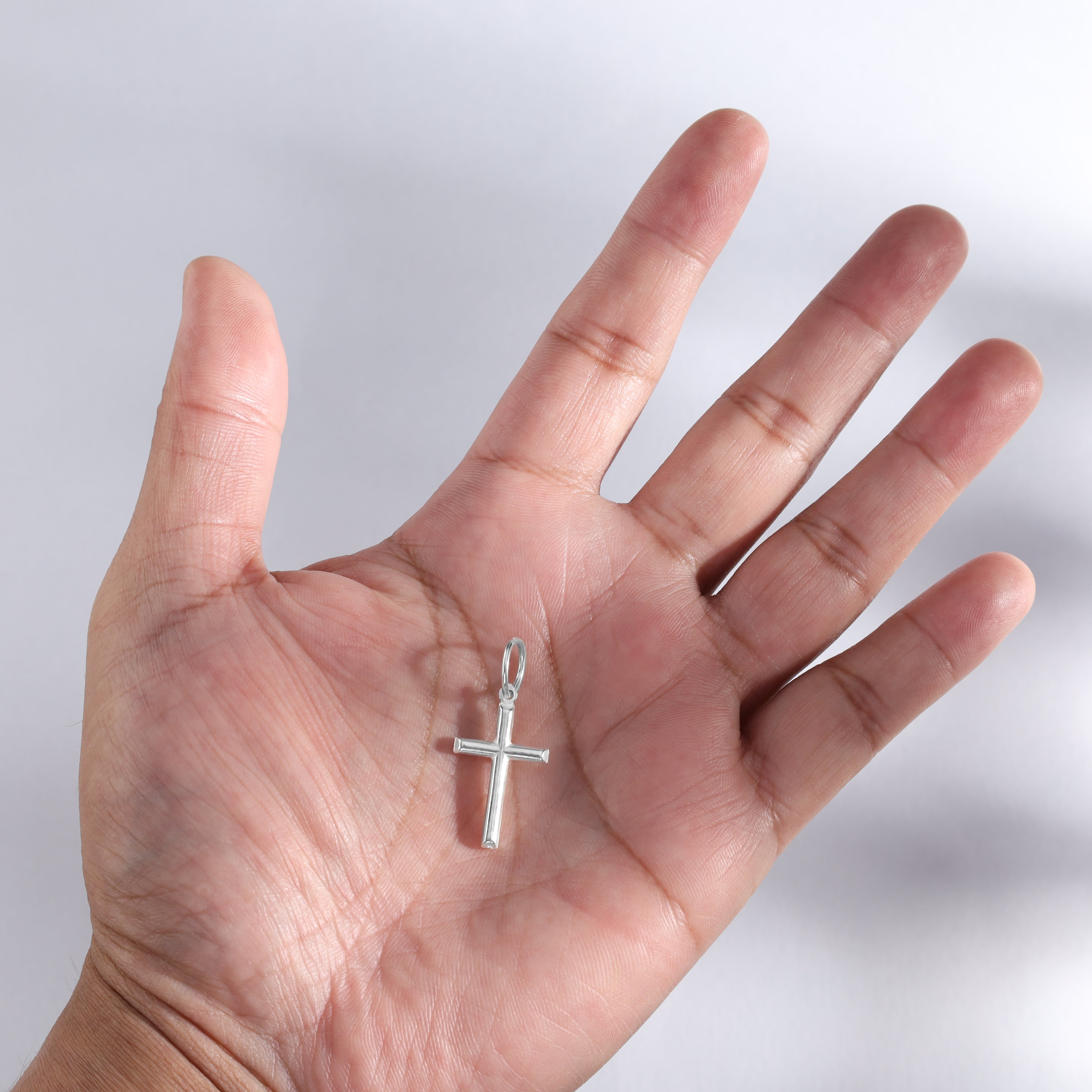 Kreuz Anhänger aus 925 Sterlingsilber (PE372) - Taipan Schmuck