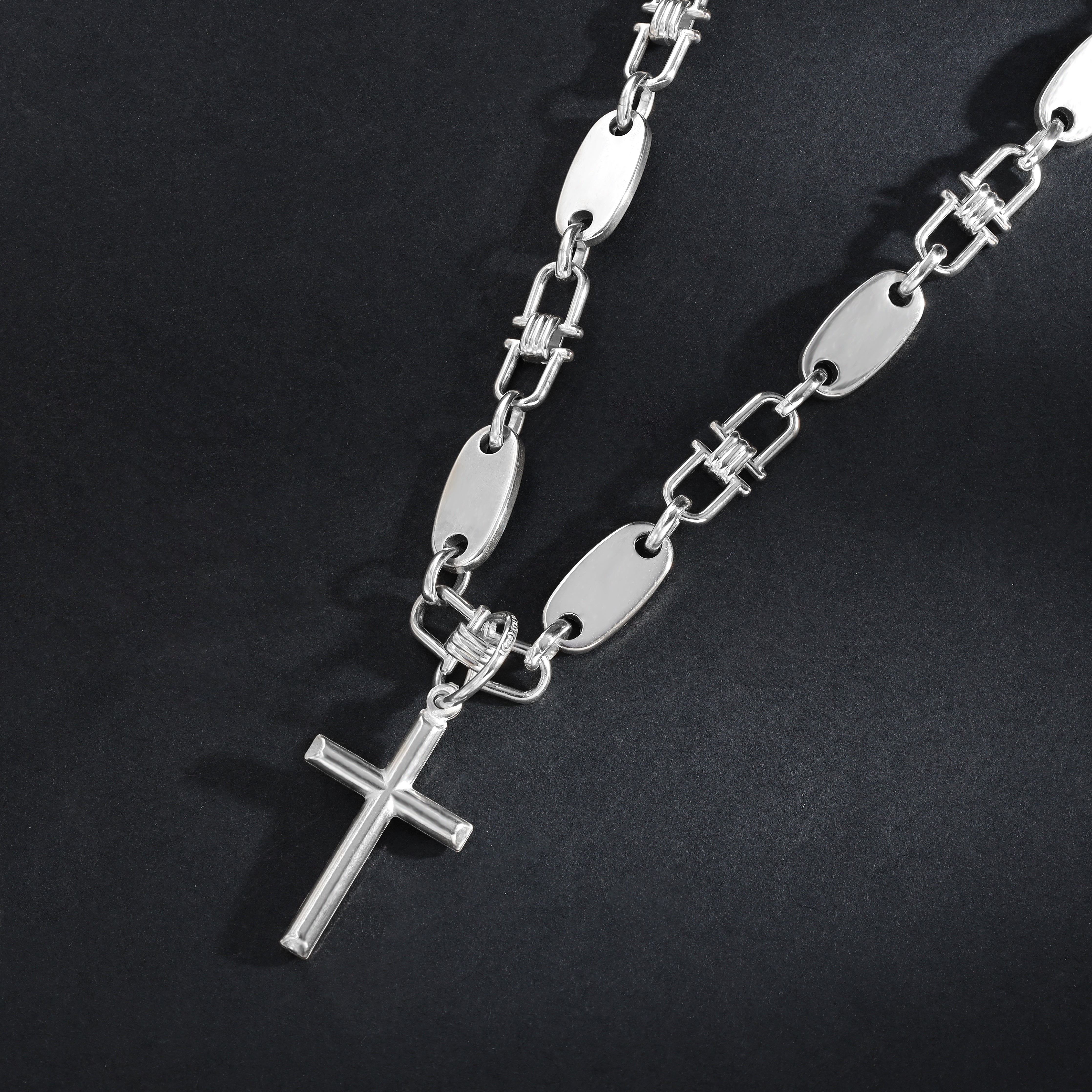 Kreuz Anhänger aus 925 Sterlingsilber (PE372) - Taipan Schmuck
