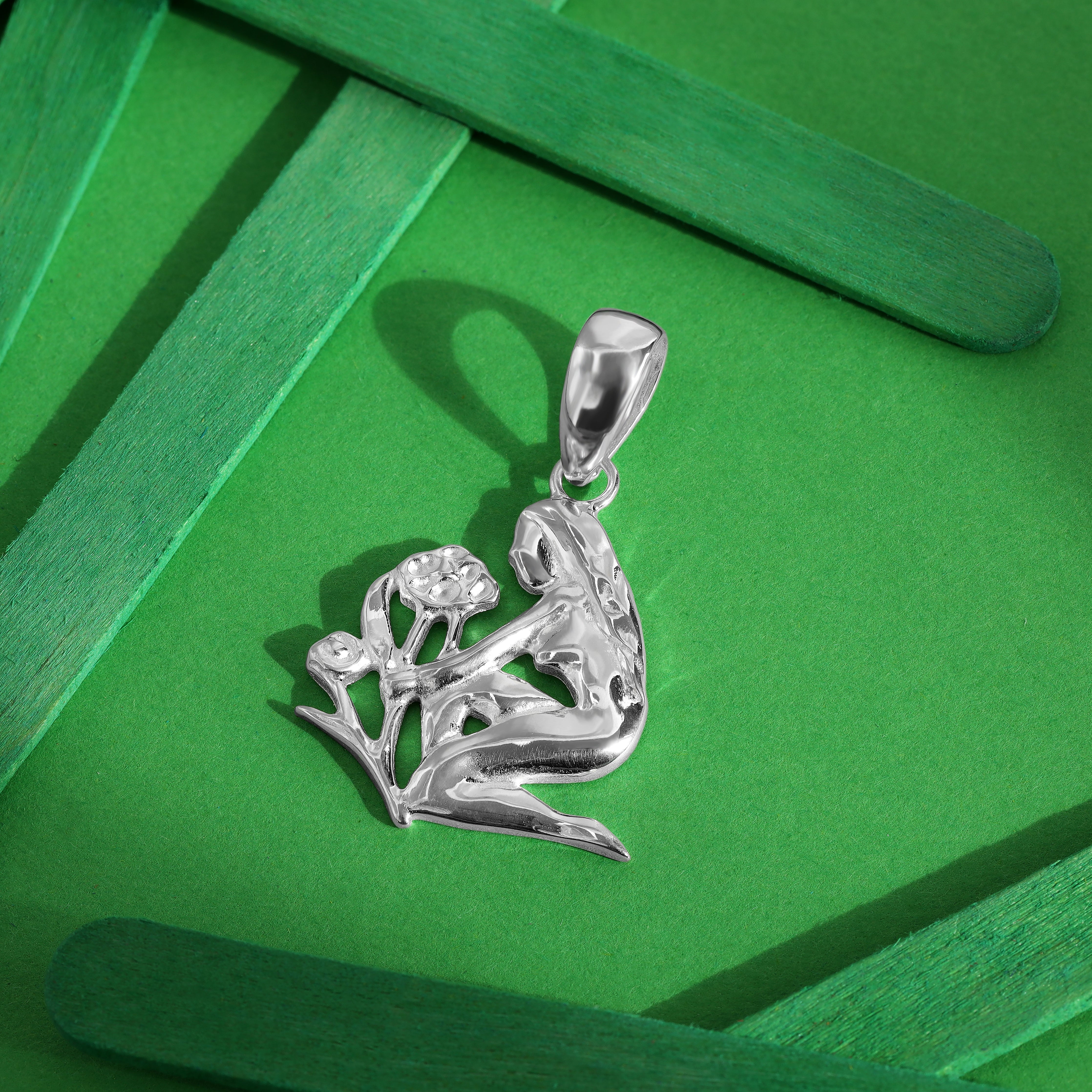 Sternzeichen Jungfrau Anhänger aus 925 Sterlingsilber zodiac sign (PE138) - Taipan Schmuck